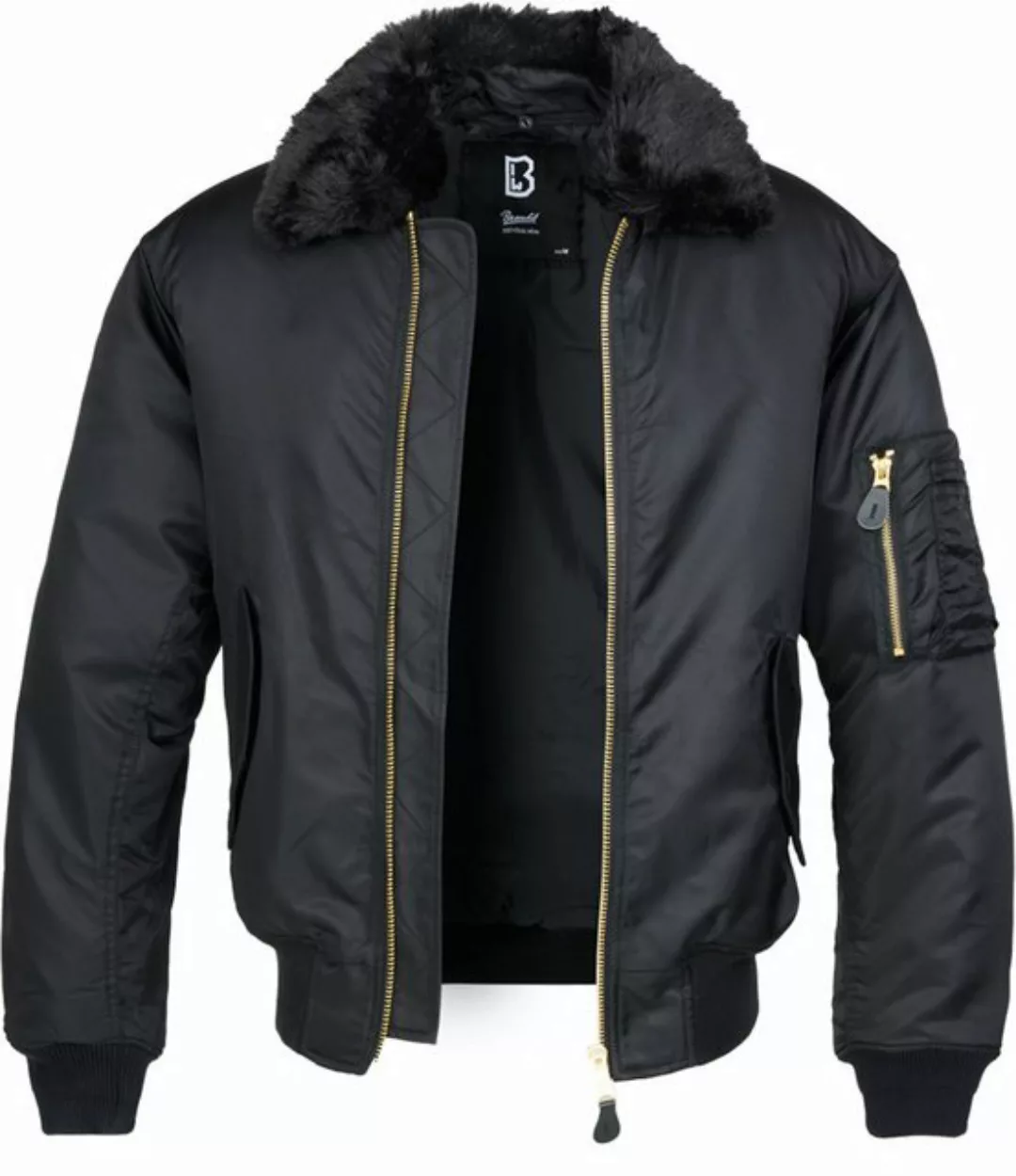 Brandit Kurzjacke Ma2 Fur Collar Jacket günstig online kaufen