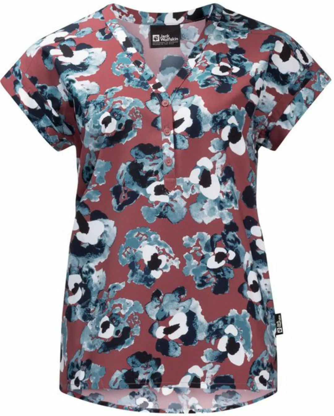 Jack Wolfskin Outdoorbluse FLOWER SHIRT W APPLE BUTTER 51 günstig online kaufen