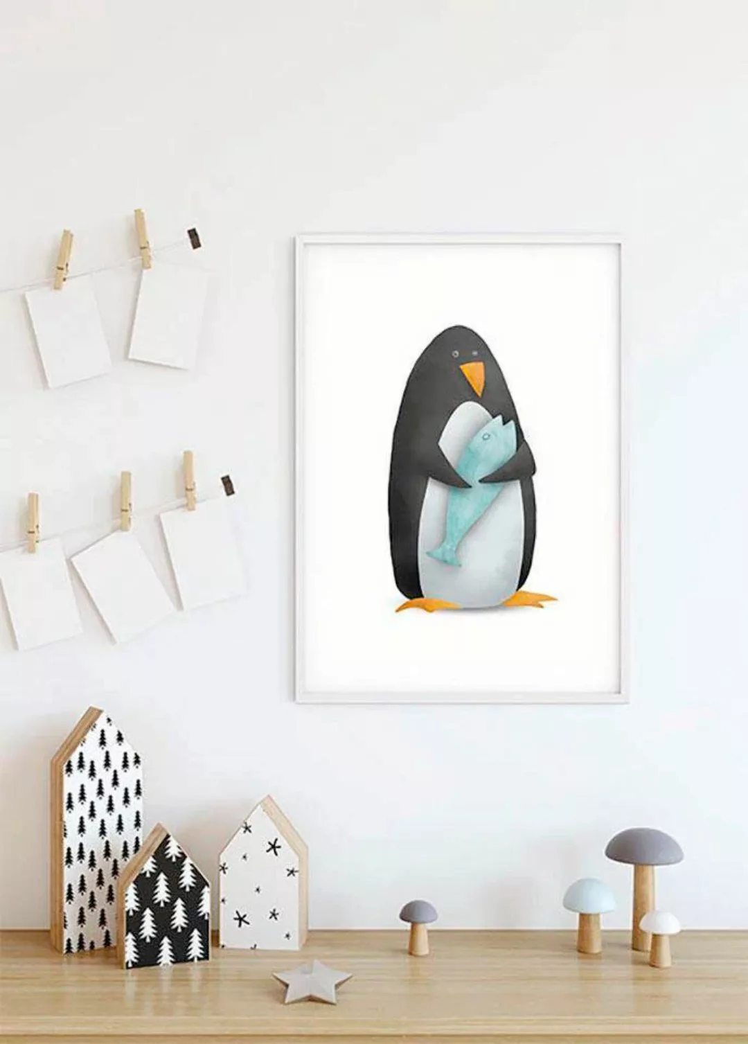 Komar Poster "Cute Animal Penguin", Tiere, (1 St.) günstig online kaufen