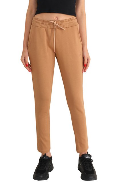 Bongual Loungehose Sweatpants reine Baumwolle mit Logostickerei günstig online kaufen