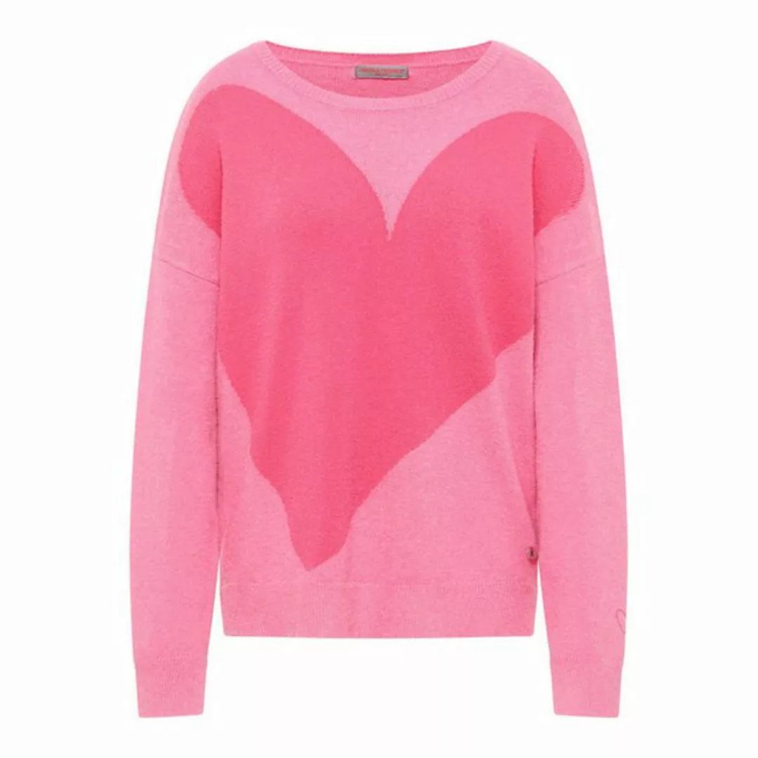 Frieda & Freddies NY Strickpullover Herz fanatic pink günstig online kaufen