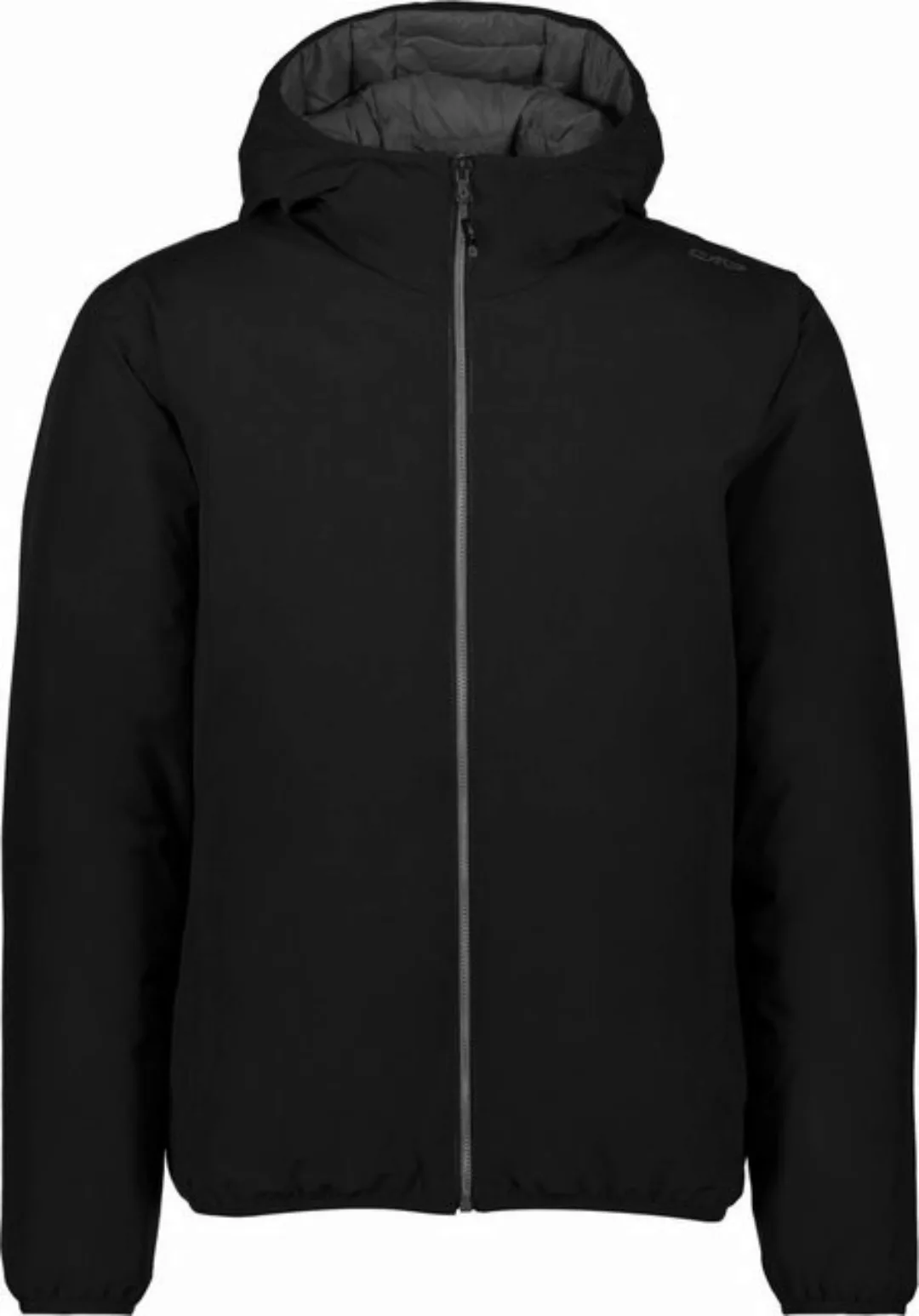 CMP Funktionsjacke MAN JACKET FIX HOOD NERO-GRAFFITE günstig online kaufen