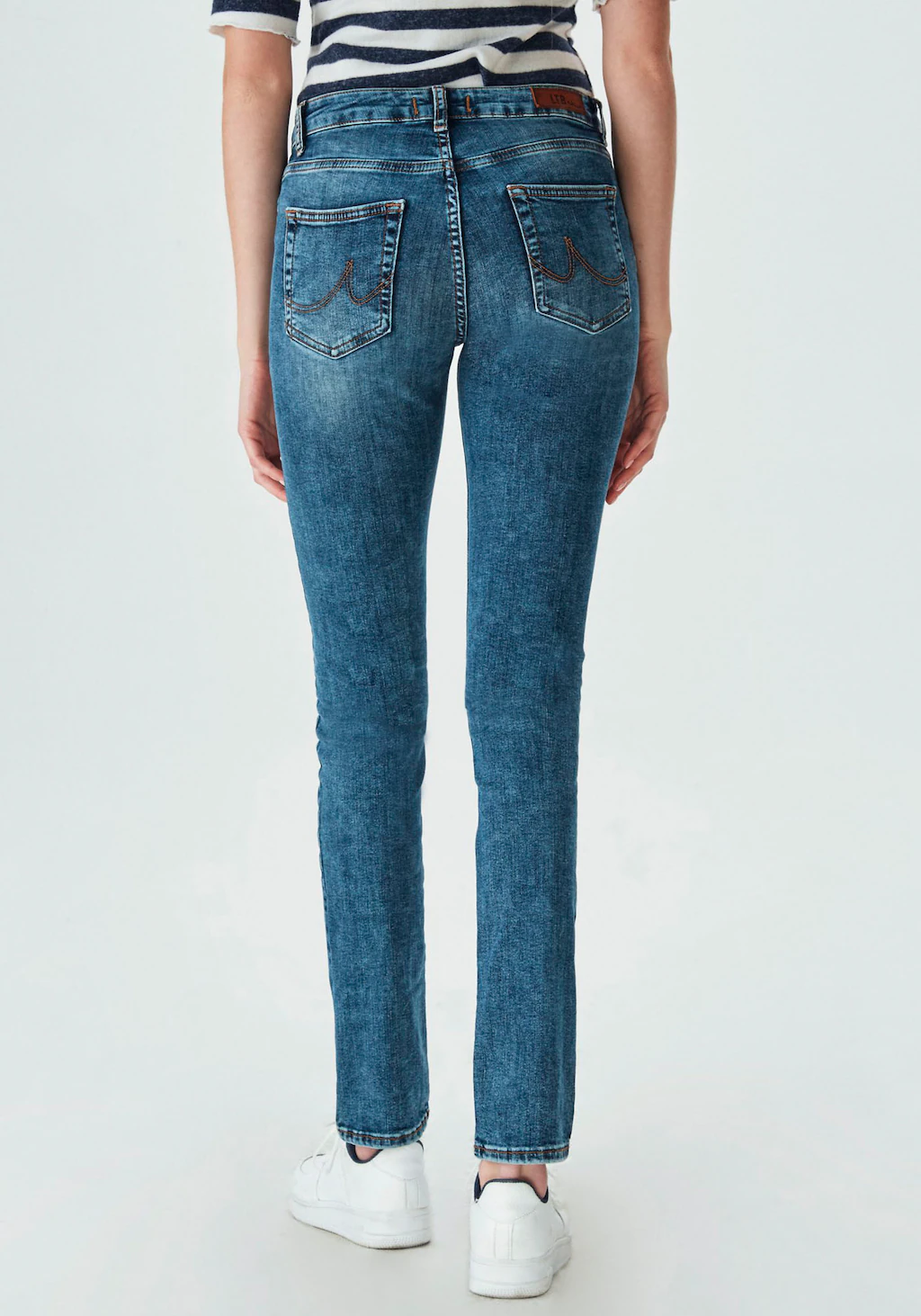 LTB Damen Jeans Aspen Y Slim Fit - Blau - Sior Undamaged Wash günstig online kaufen