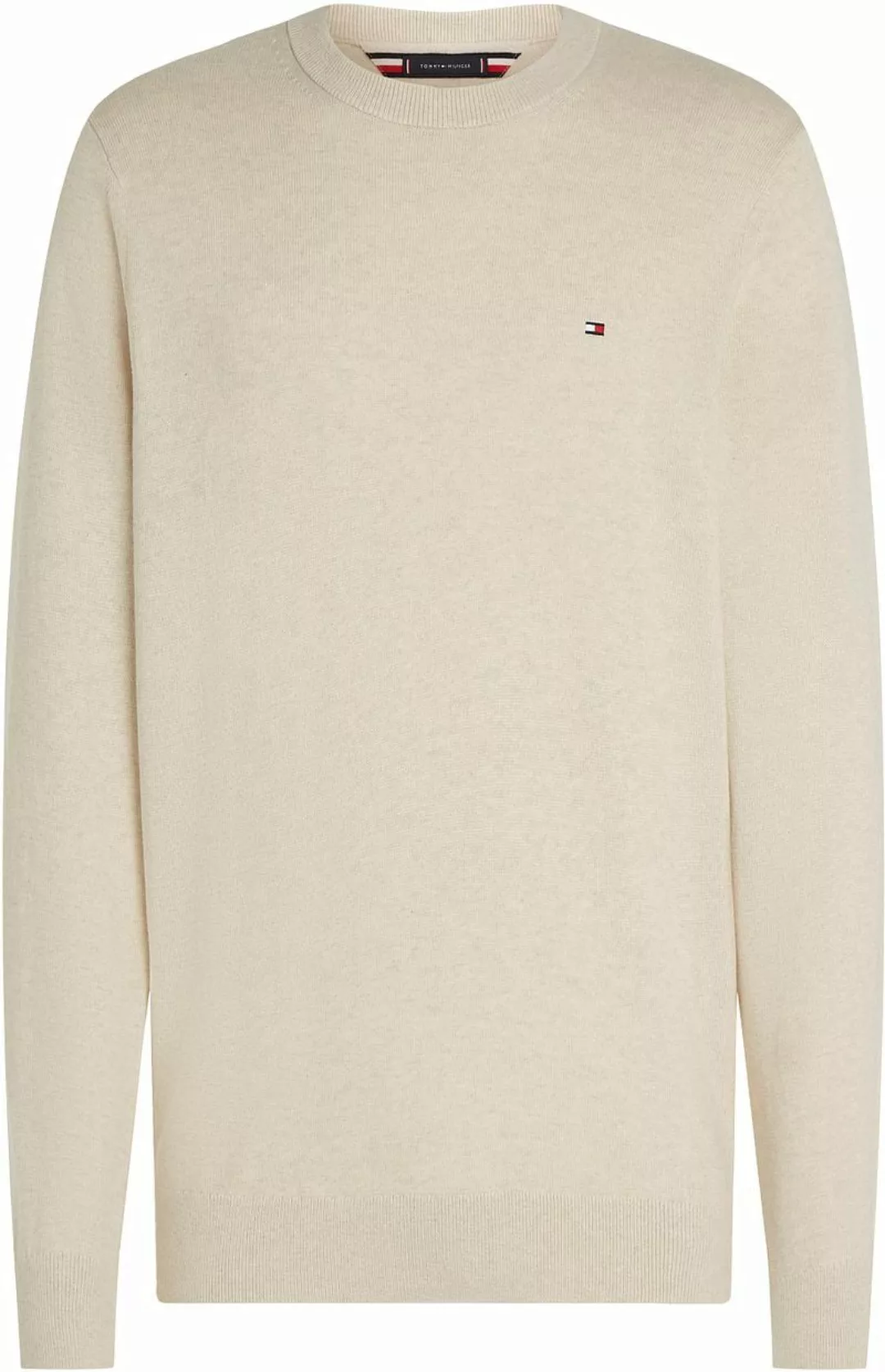 Tommy Hilfiger Pullover Kaschmir Ecru - Größe M günstig online kaufen