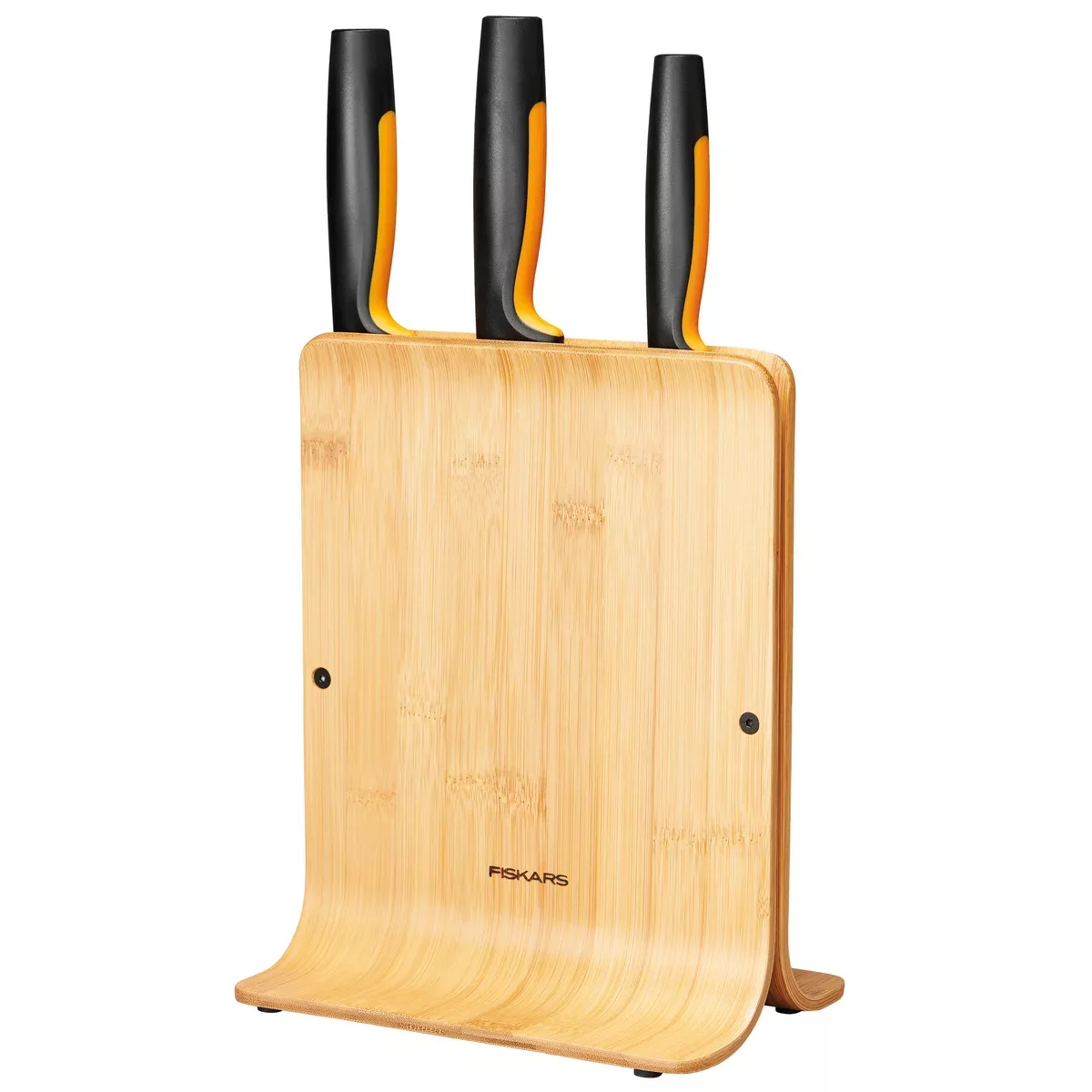 Functional Form Messerblock aus Bambus mit 3 Messer 4 Teile günstig online kaufen