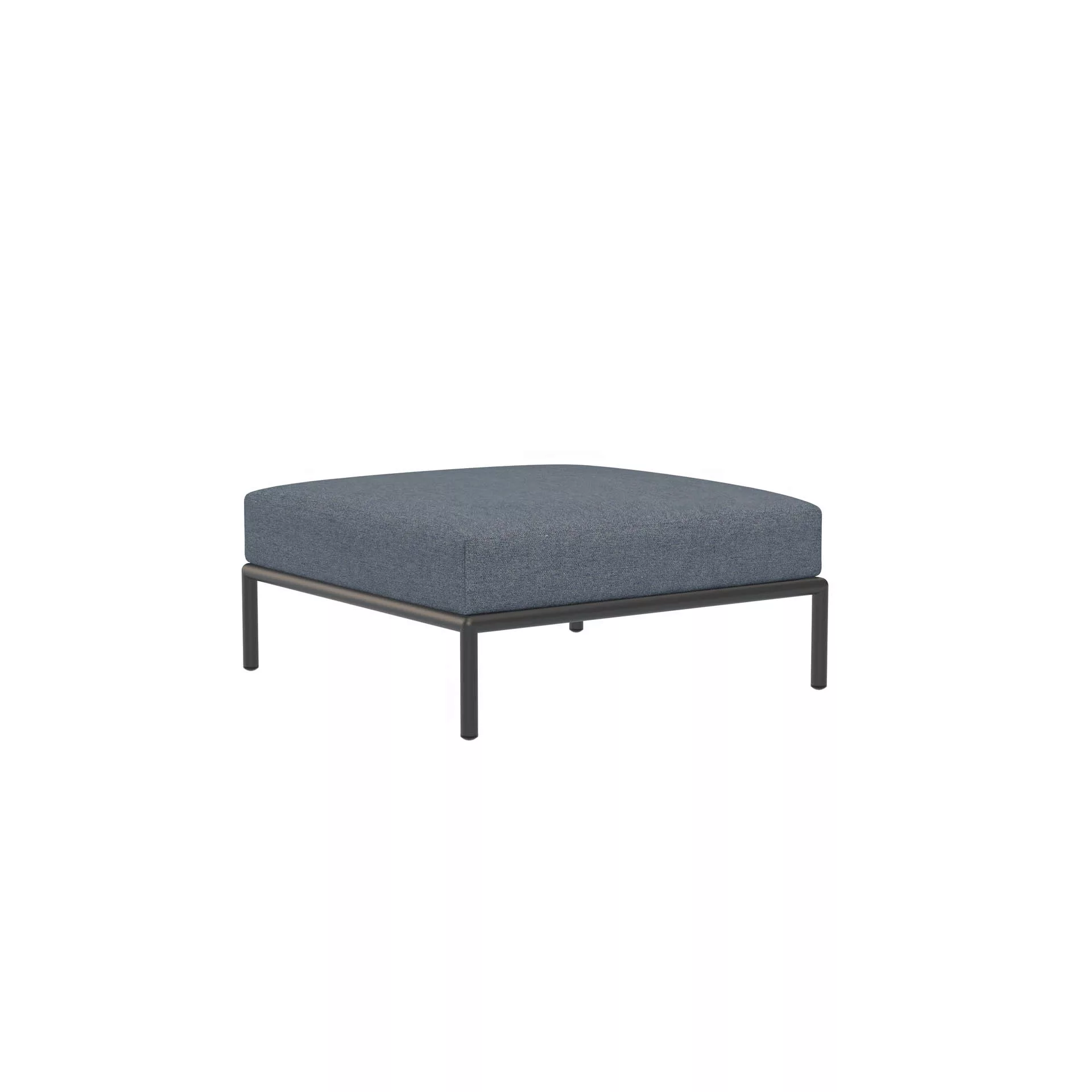 LEVEL Outdoor Ottoman Lounge-Modul 3 Sky Dunkelgrau günstig online kaufen