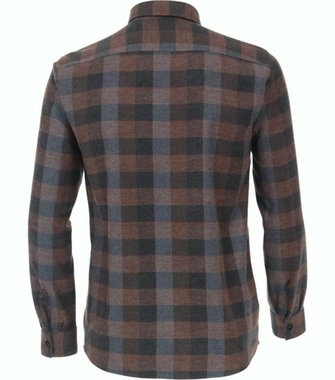 CASAMODA Langarmshirt Flanellhemd günstig online kaufen