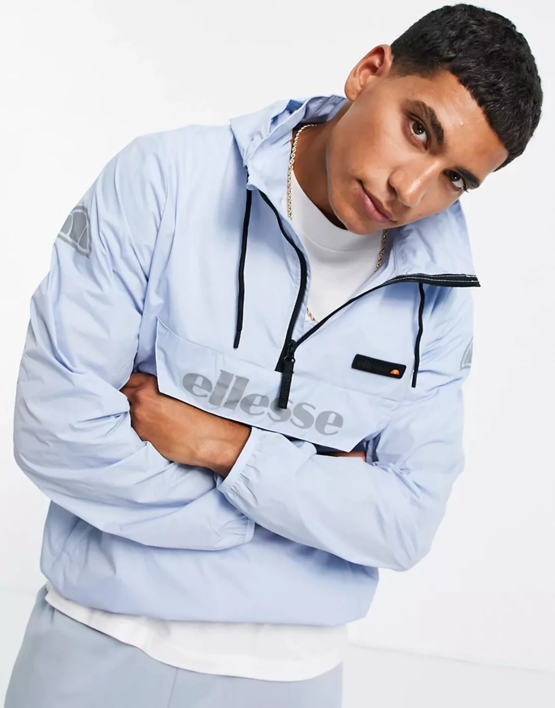 ellesse – Ion – Jacke in Blau günstig online kaufen