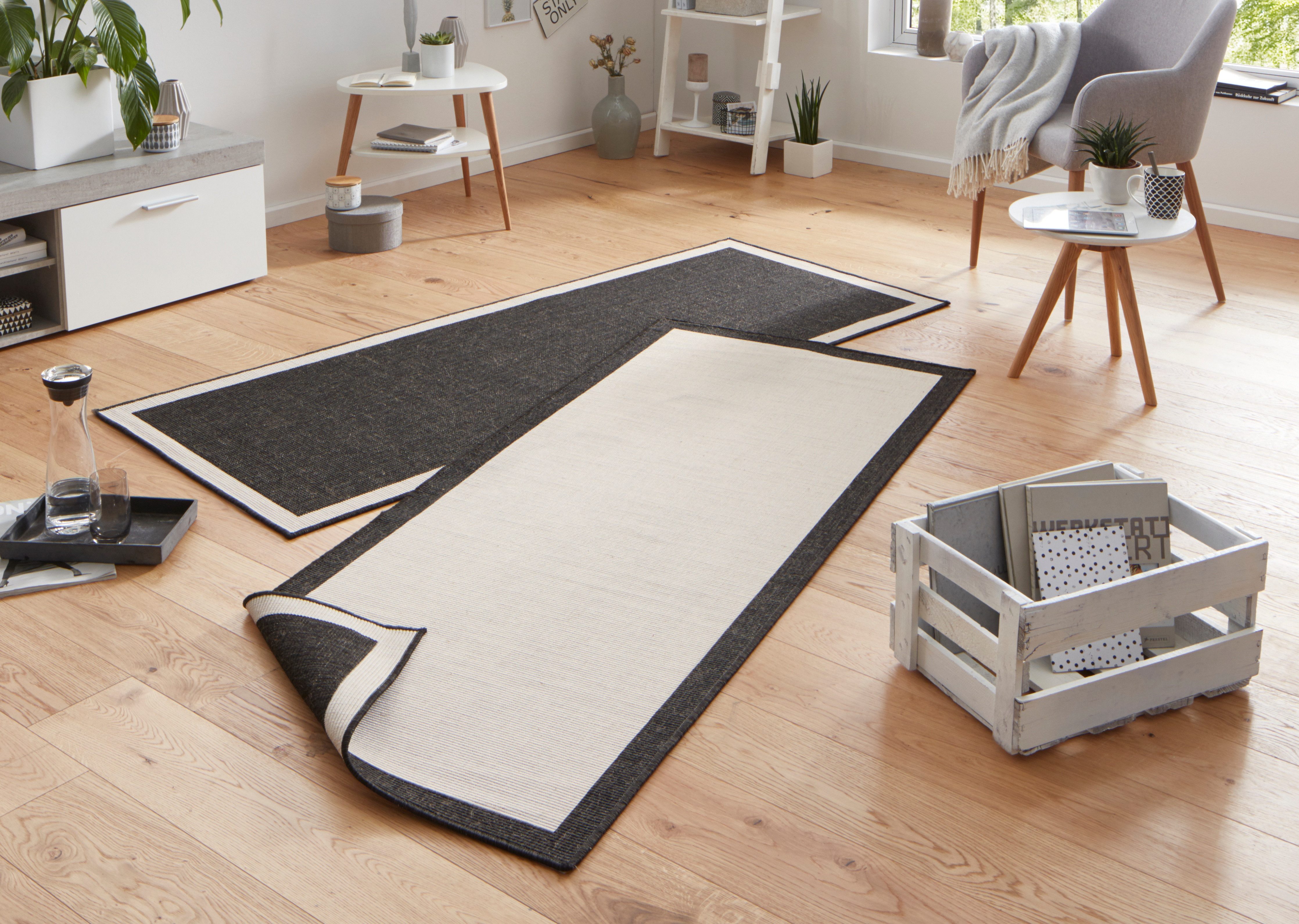 HANSE Home Teppich »Panama Wendeteppich«, rechteckig, 5 mm Höhe, In-& Outdo günstig online kaufen
