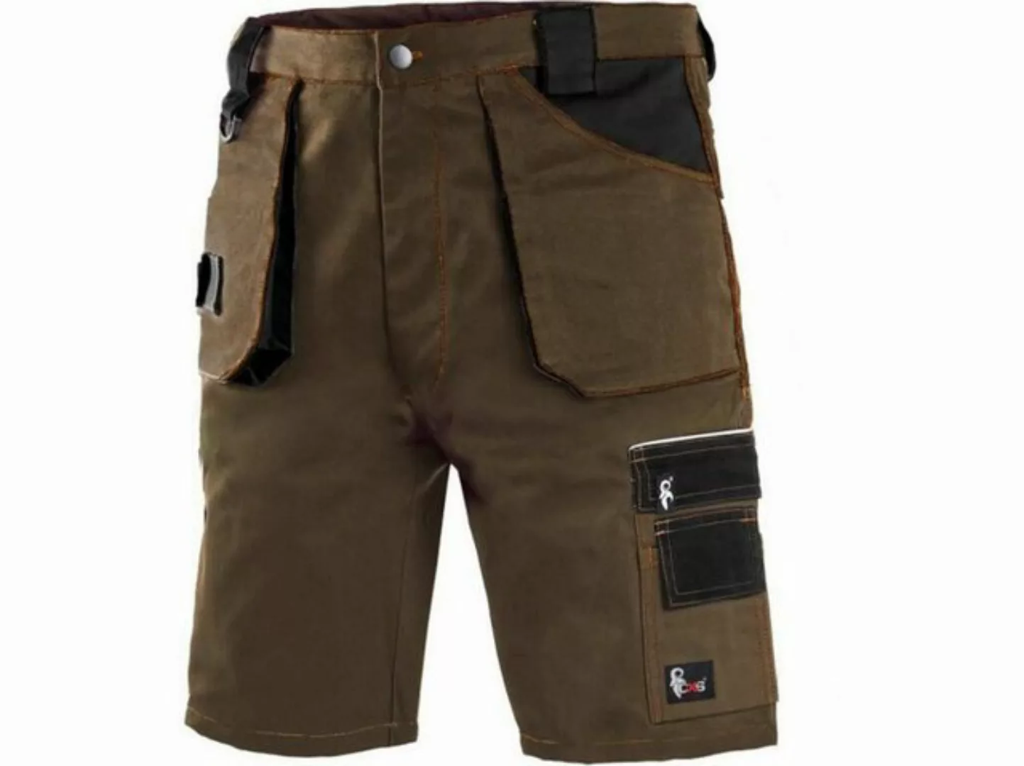 CXS Arbeitsshorts Herren Arbeitshorts braun und schwarz CXS ORION DAVID günstig online kaufen