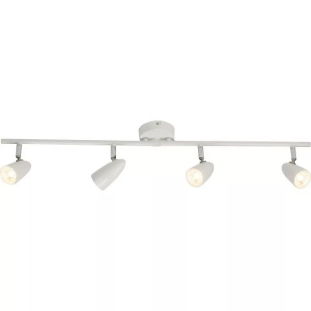 BRILLIANT NANO LED Deckenstrahler 78,5 cm Metall / Kunststoff Weiß / chrom günstig online kaufen