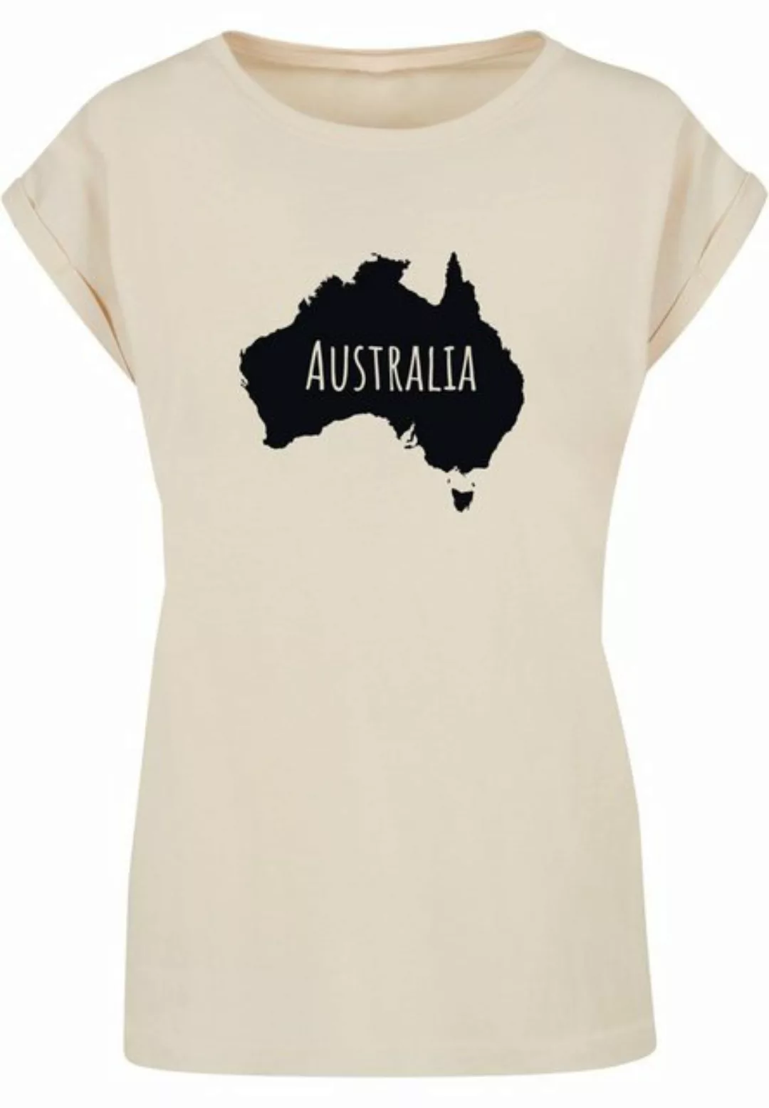 Merchcode T-Shirt Merchcode Damen Ladies Australia Extended Shoulder Tee (1 günstig online kaufen