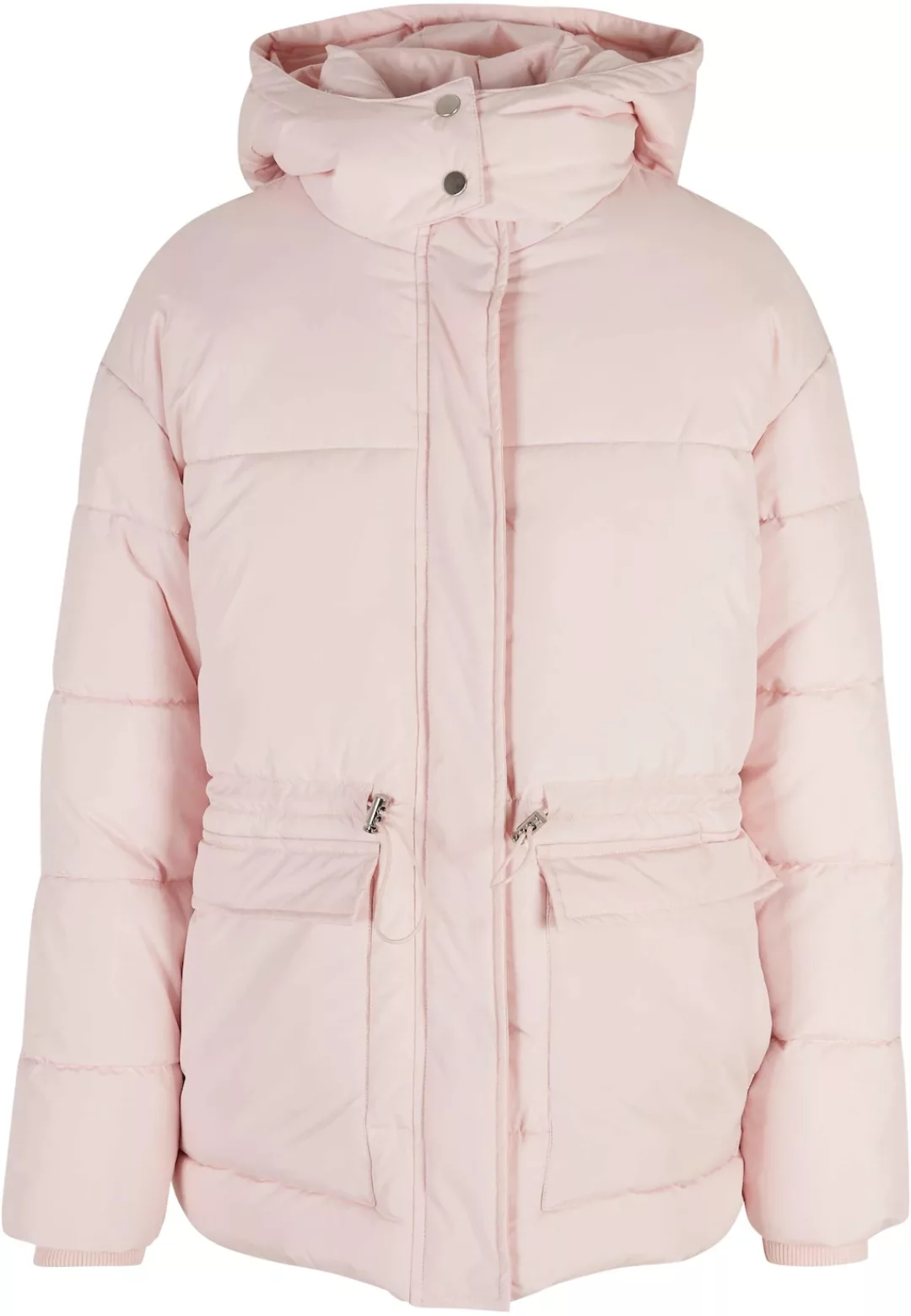 URBAN CLASSICS Winterjacke "Urban Classics Damen Ladies Waisted Puffer Jack günstig online kaufen