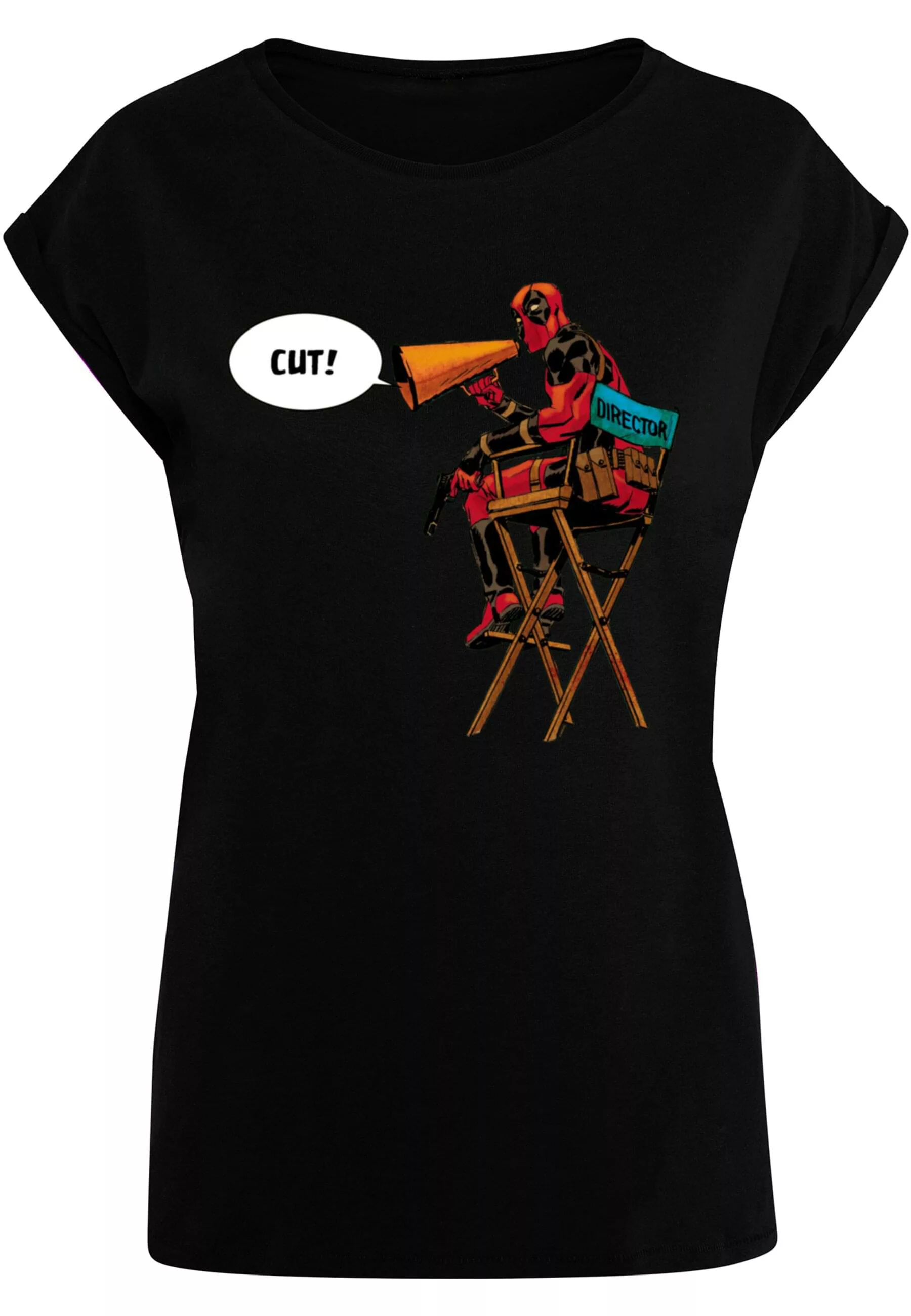 ABSOLUTE CULT T-Shirt "ABSOLUTE CULT Damen Ladies Deadpool - Directors Chai günstig online kaufen