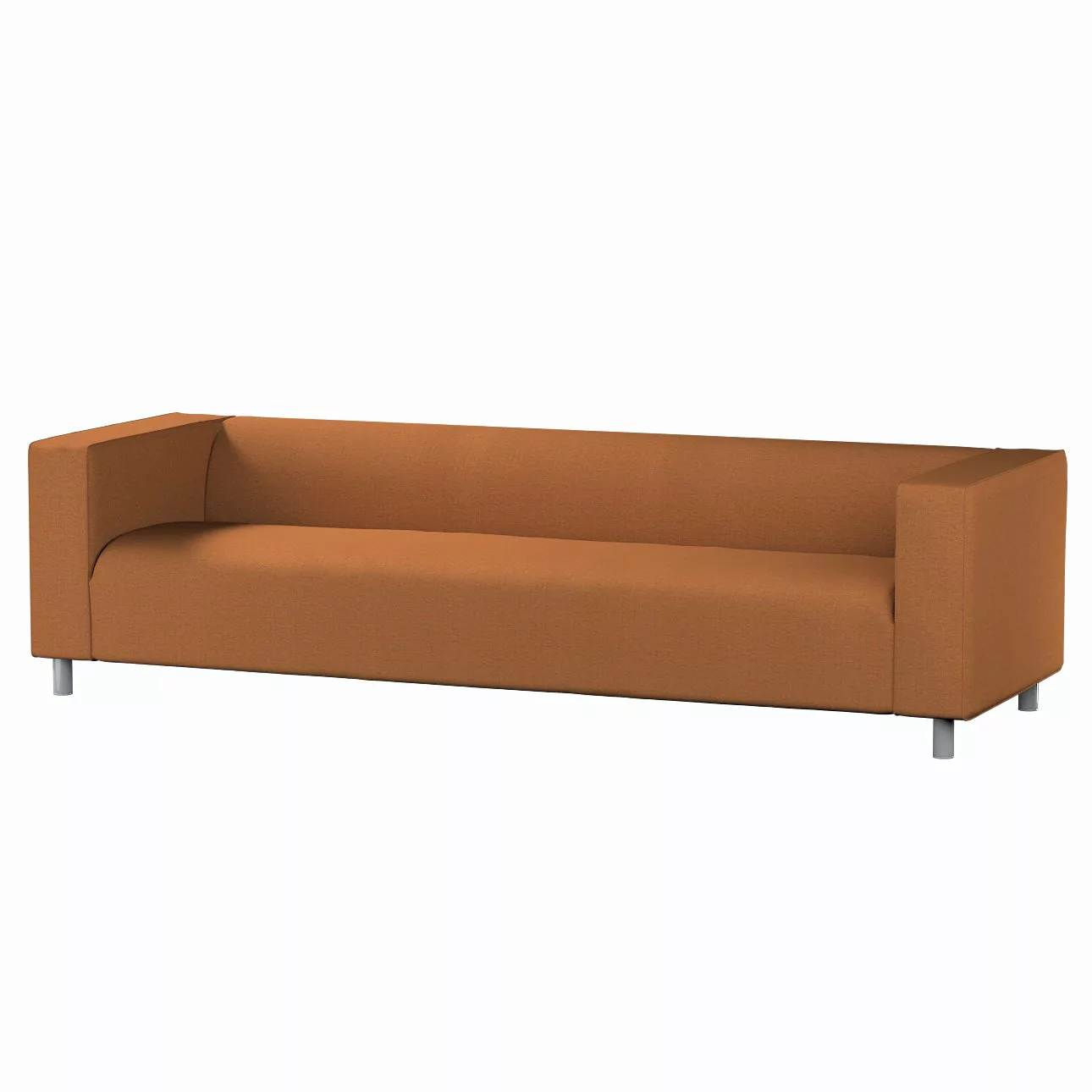 Bezug für Klippan 4-Sitzer Sofa, orange, Bezug für Klippan 4-Sitzer, Madrid günstig online kaufen