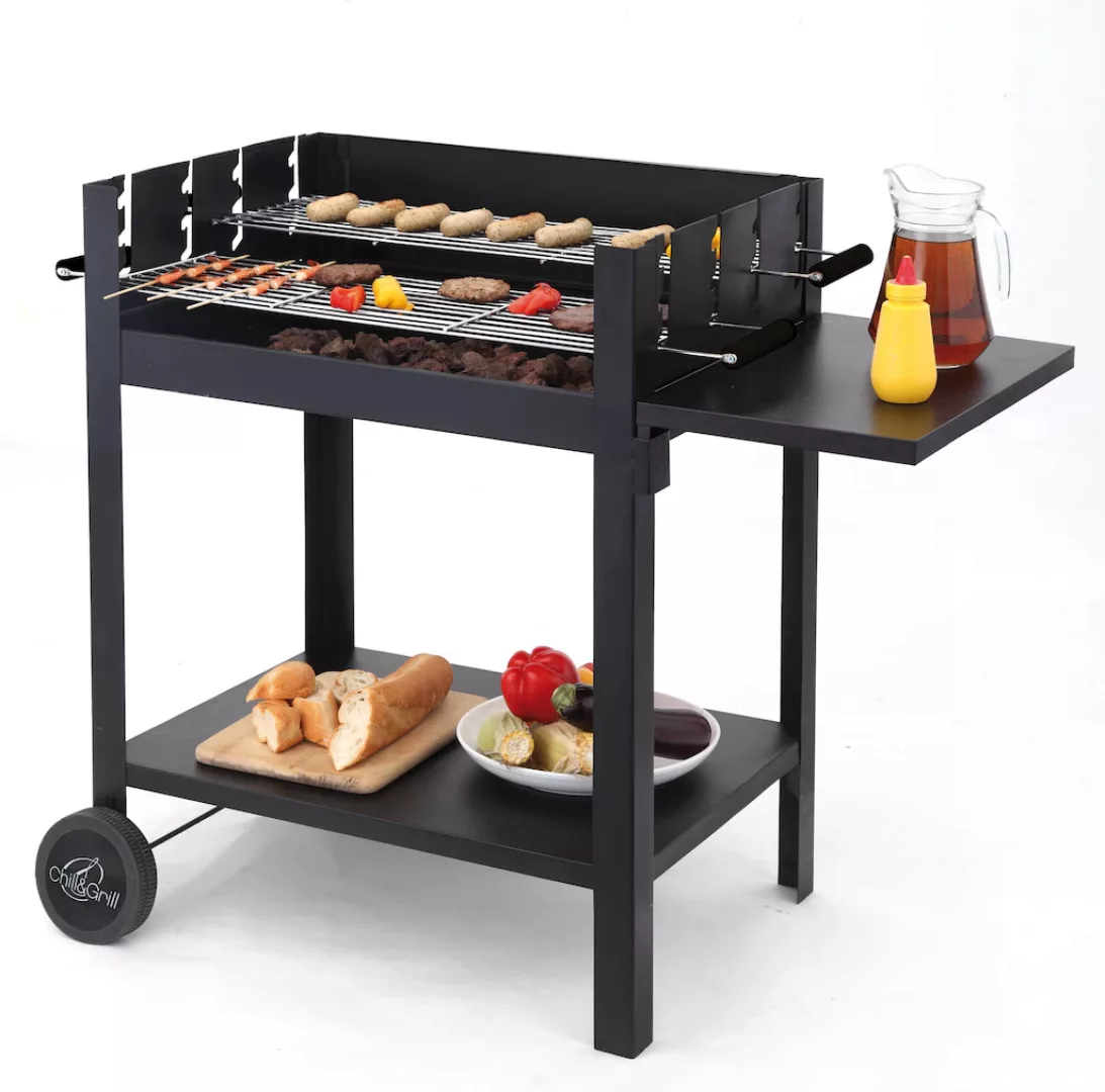 Tepro Holzkohlegrill "Grillwagen Lambada", BxTxH: 109x59x90 cm günstig online kaufen