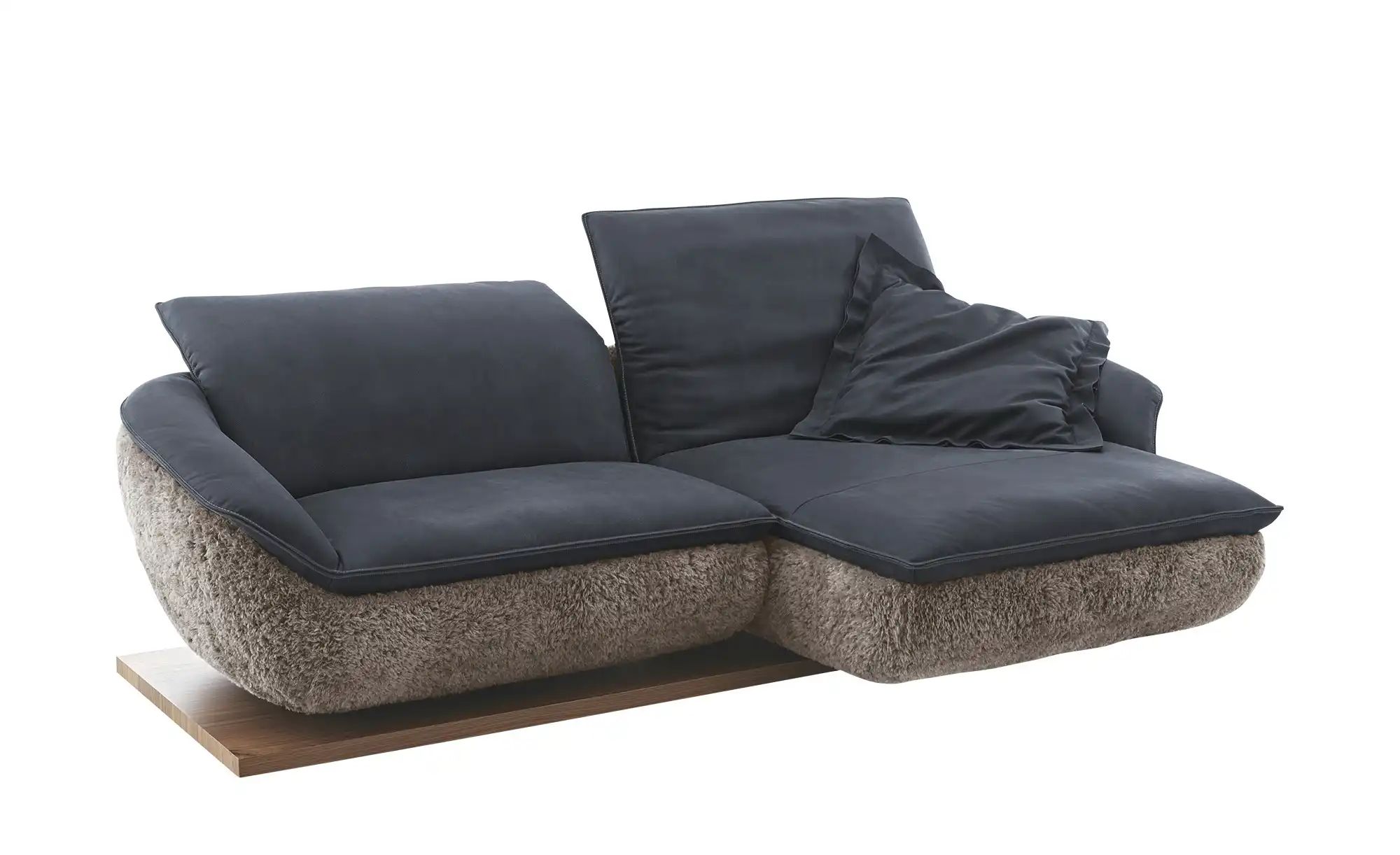 KOINOR Ecksofa  Mooove ¦ blau ¦ Maße (cm): B: 242 H: 99 T: 153 Polstermöbel günstig online kaufen