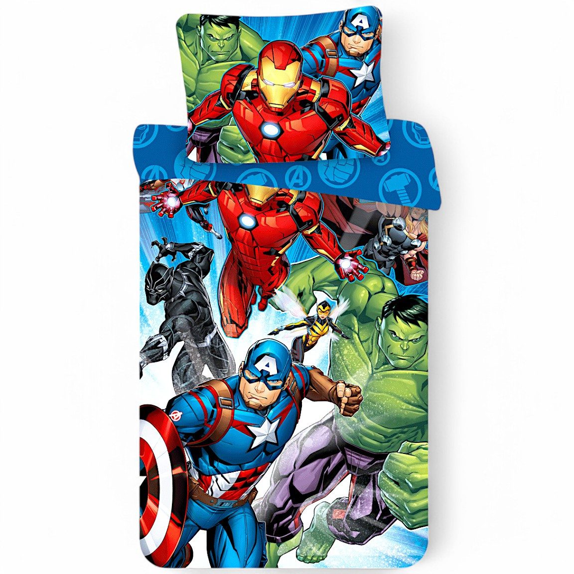 The AVENGERS Bettwäsche MARVEL, Baumwolle, 2 günstig online kaufen