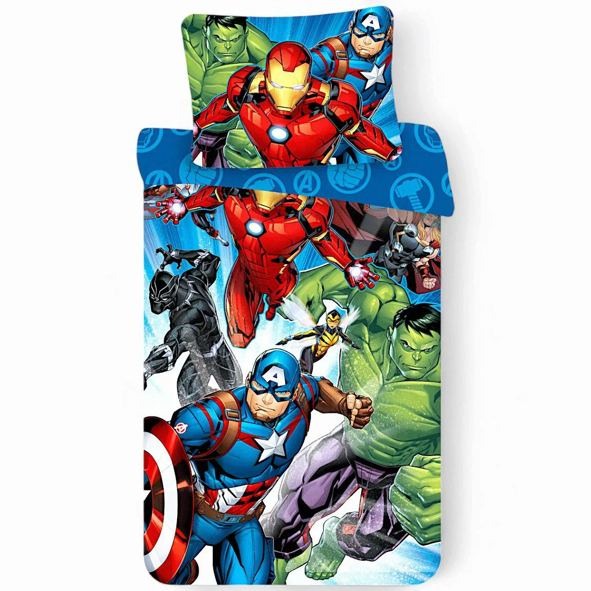 The AVENGERS Bettwäsche MARVEL, Baumwolle, 2 günstig online kaufen