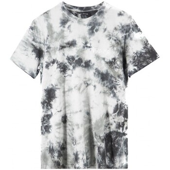 Disclaimer  T-Shirts & Poloshirts Schwarzes Tie-Dye-T-Shirt günstig online kaufen