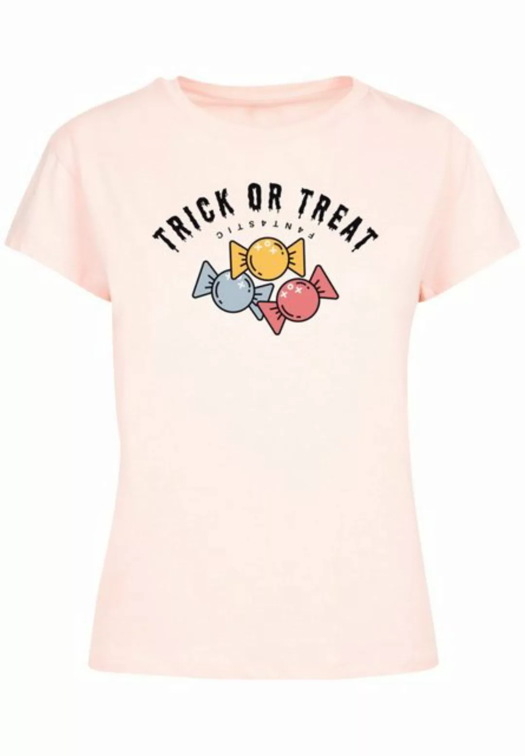 F4NT4STIC T-Shirt Trick Or Treat Halloween Print günstig online kaufen