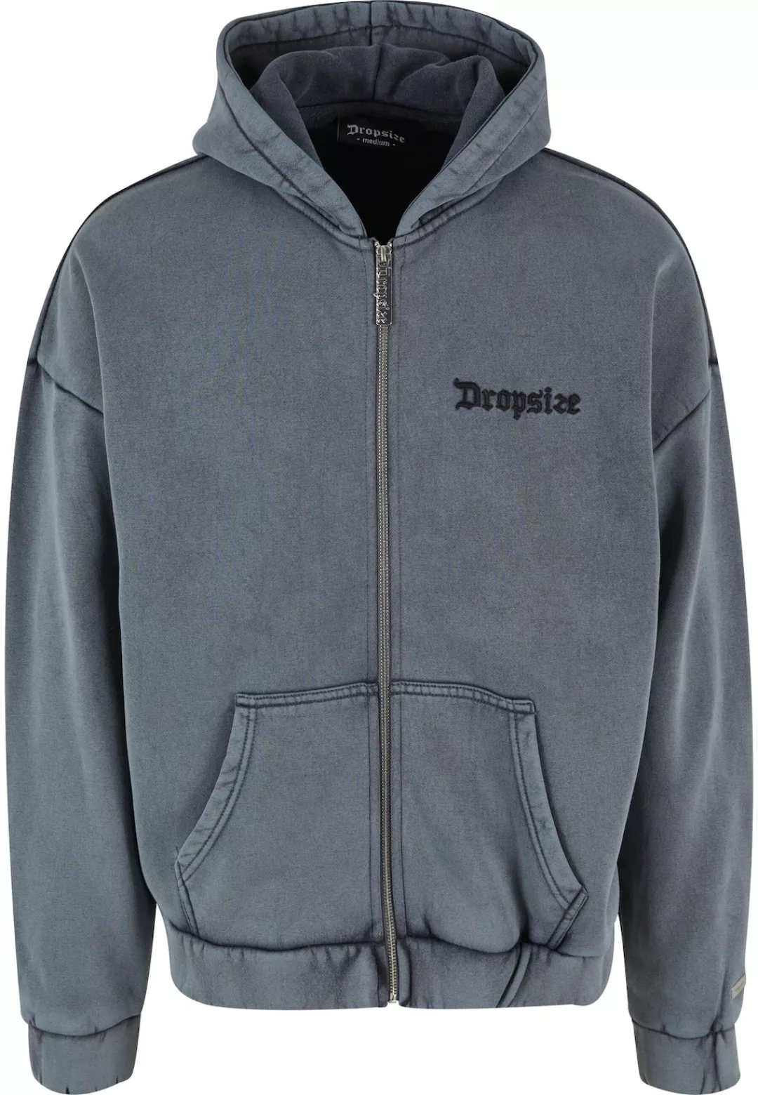 Dropsize Sweatjacke "Dropsize Herren Dropsize Super Heavy Blank Zip Cardiga günstig online kaufen