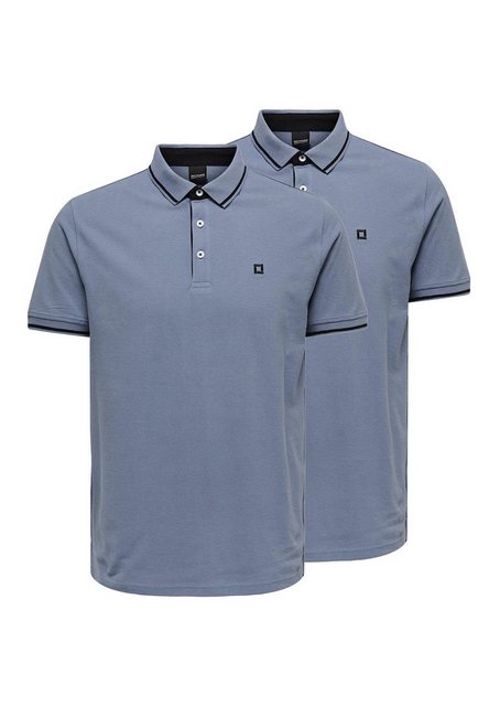 ONLY & SONS Poloshirt 2er Pack Onsefletcher (Spar-Set, 2-tlg) Poloshirt - B günstig online kaufen