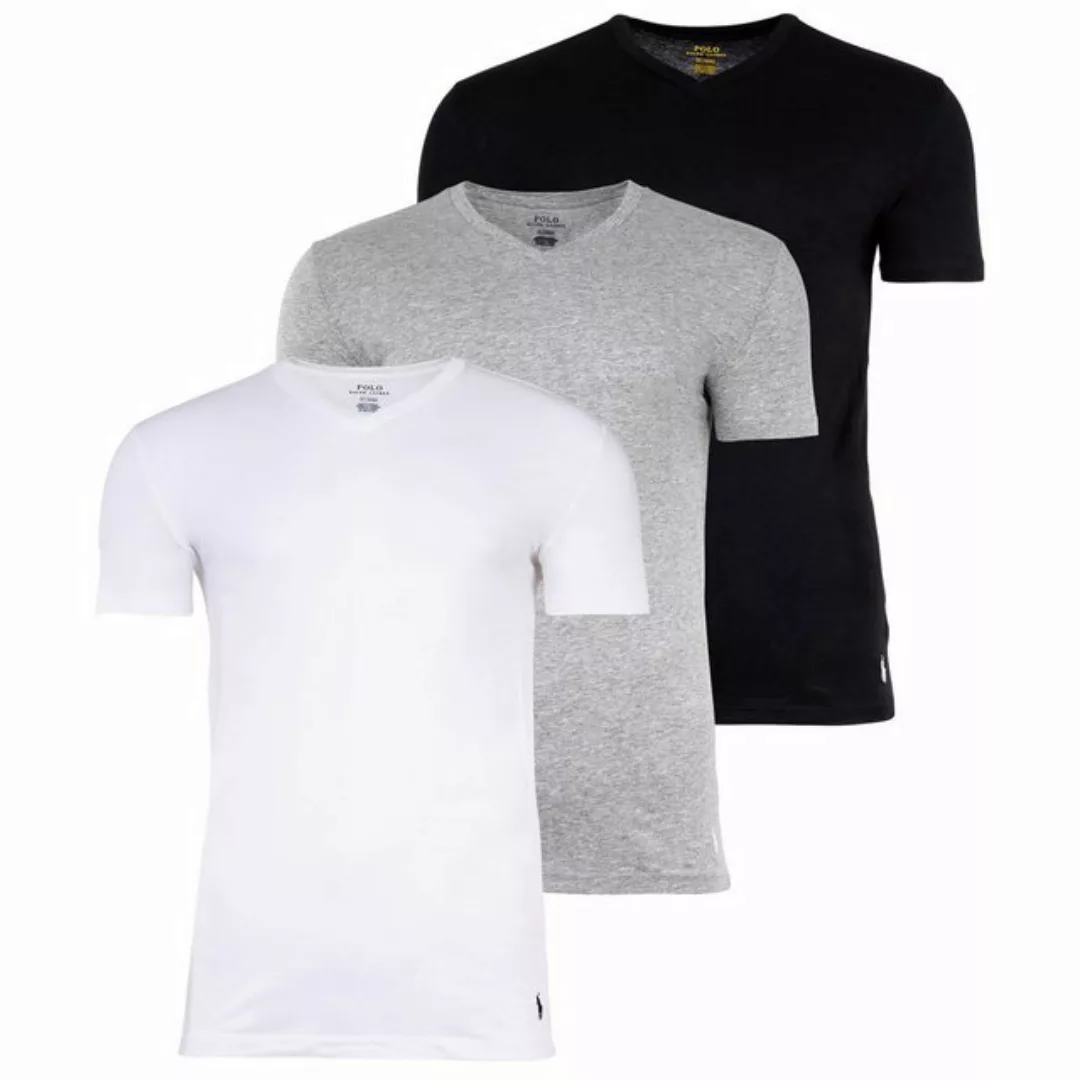 Polo Ralph Lauren  T-Shirt S / S V-NECK-3 PACK-V-NECK UNDERSHIRT günstig online kaufen