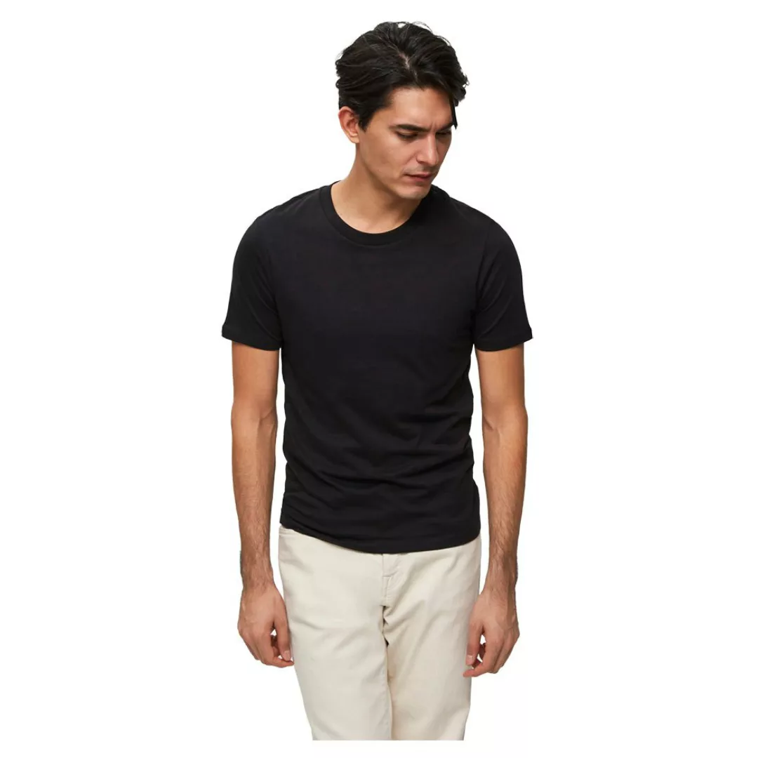 Selected The Perfect Kurzärmliges T-shirt Mit O-ausschnitt B 3XL Black günstig online kaufen