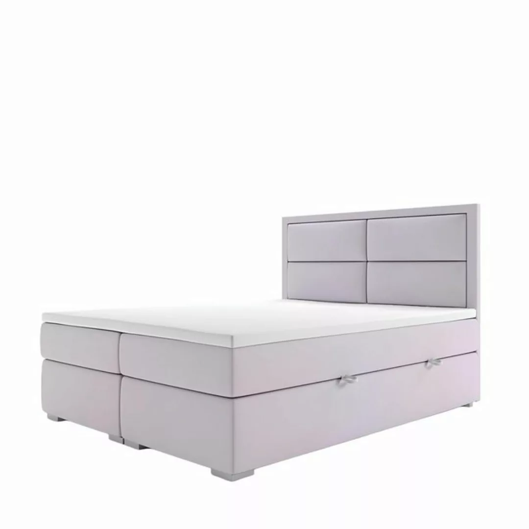 Xlmoebel Bett Boxspring-Bett Hotel Doppel-Komplettset mit Topper, Matratze günstig online kaufen