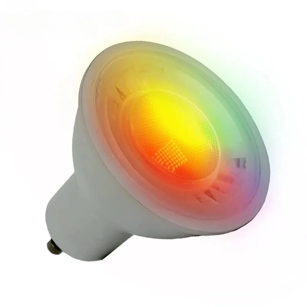 LED GU10 Zigbee Leuchtmittel 2700-6500K RGBW in Grau 5W 350lm günstig online kaufen