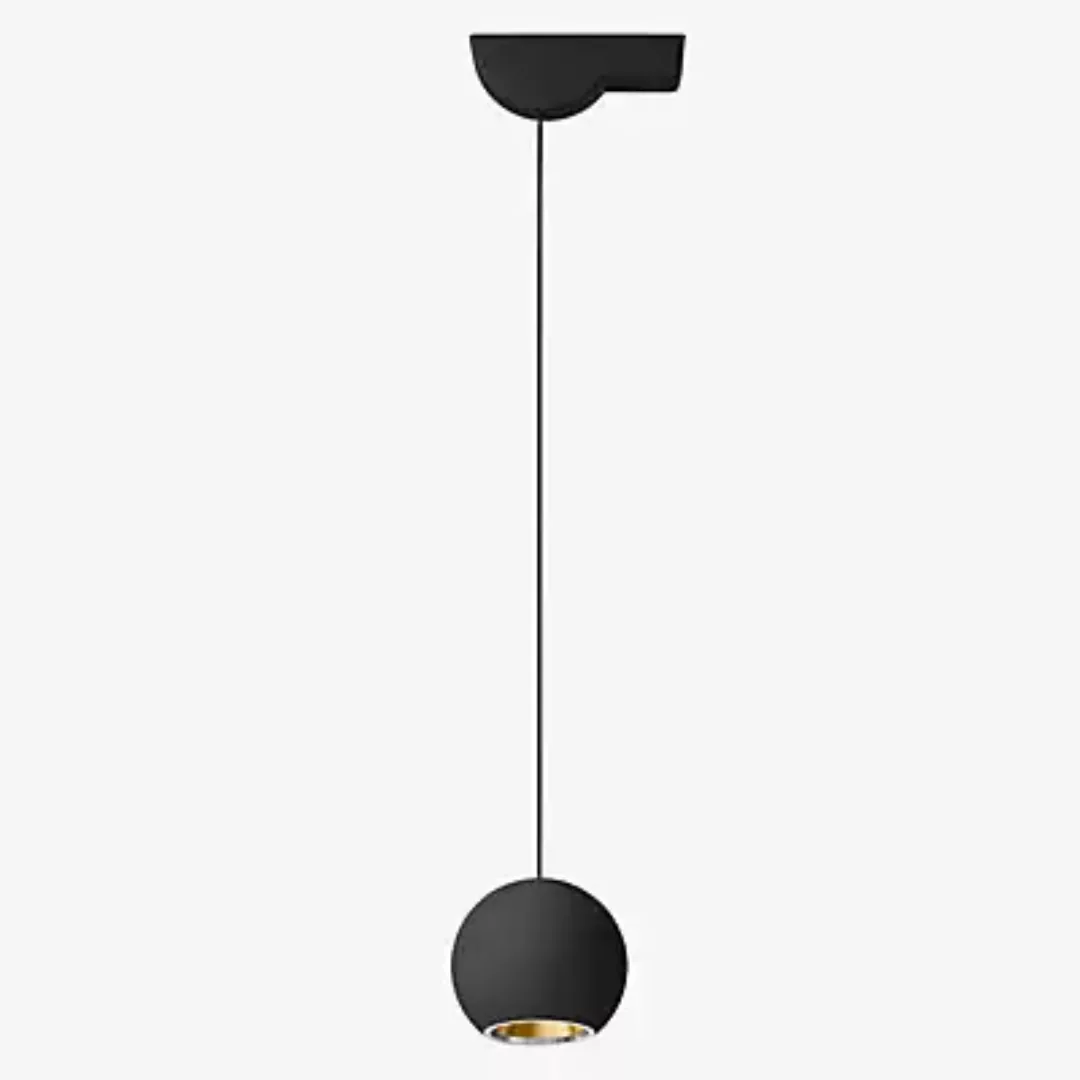 Bega 51008 - Studio Line Pendelleuchte LED, Messing/schwarz, für geneigte D günstig online kaufen