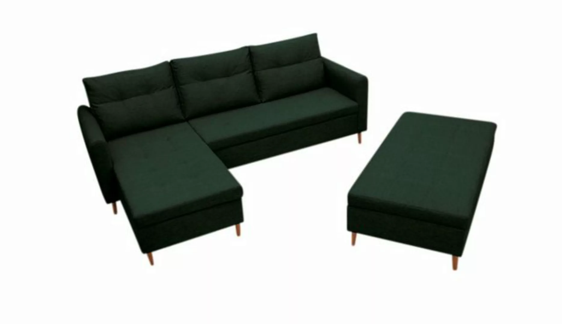 ALTDECOR Ecksofa ERO, Couch mit Schlaffunktion, Wohnzimmer - Wohnlandschaft günstig online kaufen