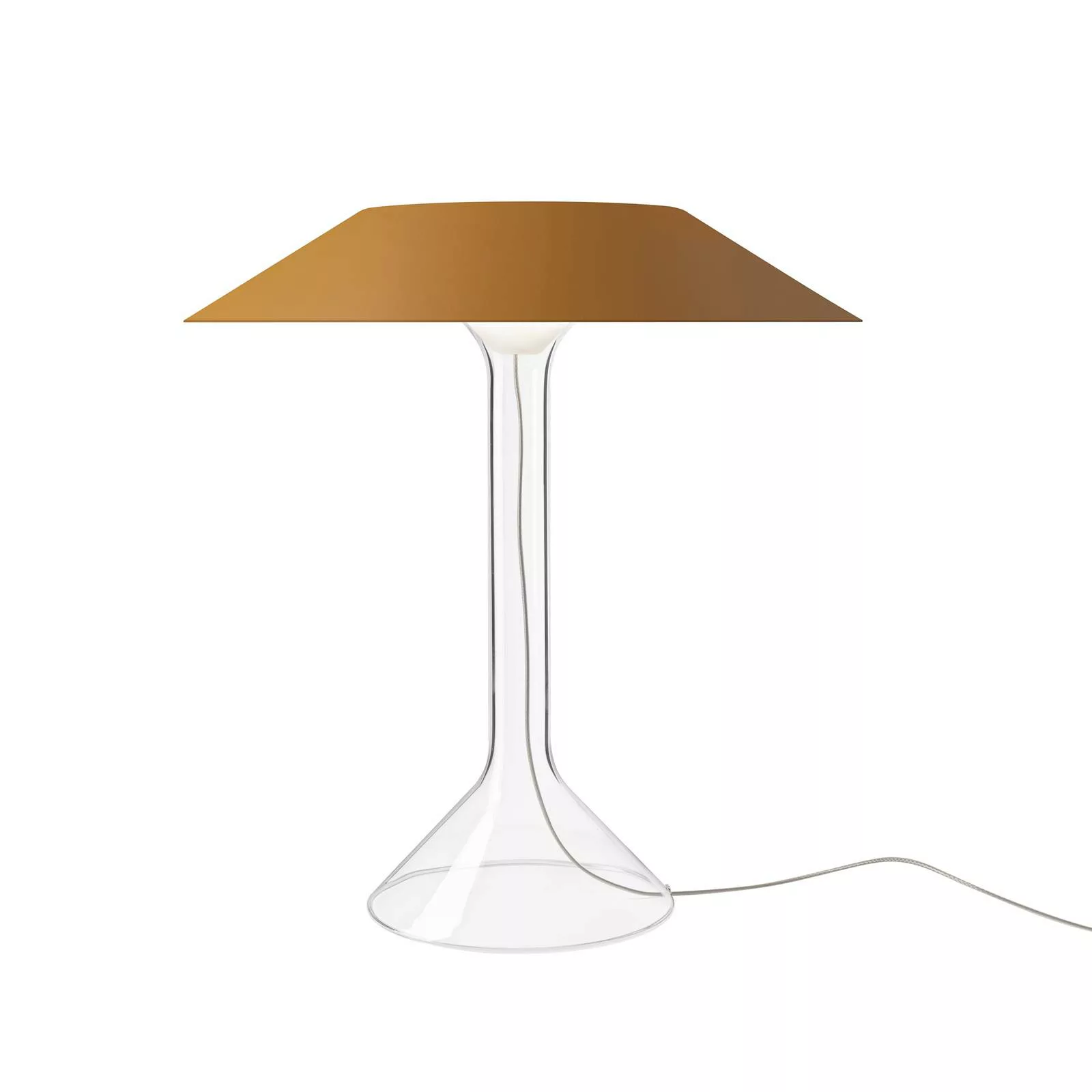 Foscarini LED-Tischleuchte Chapeaux M, ockergelb günstig online kaufen