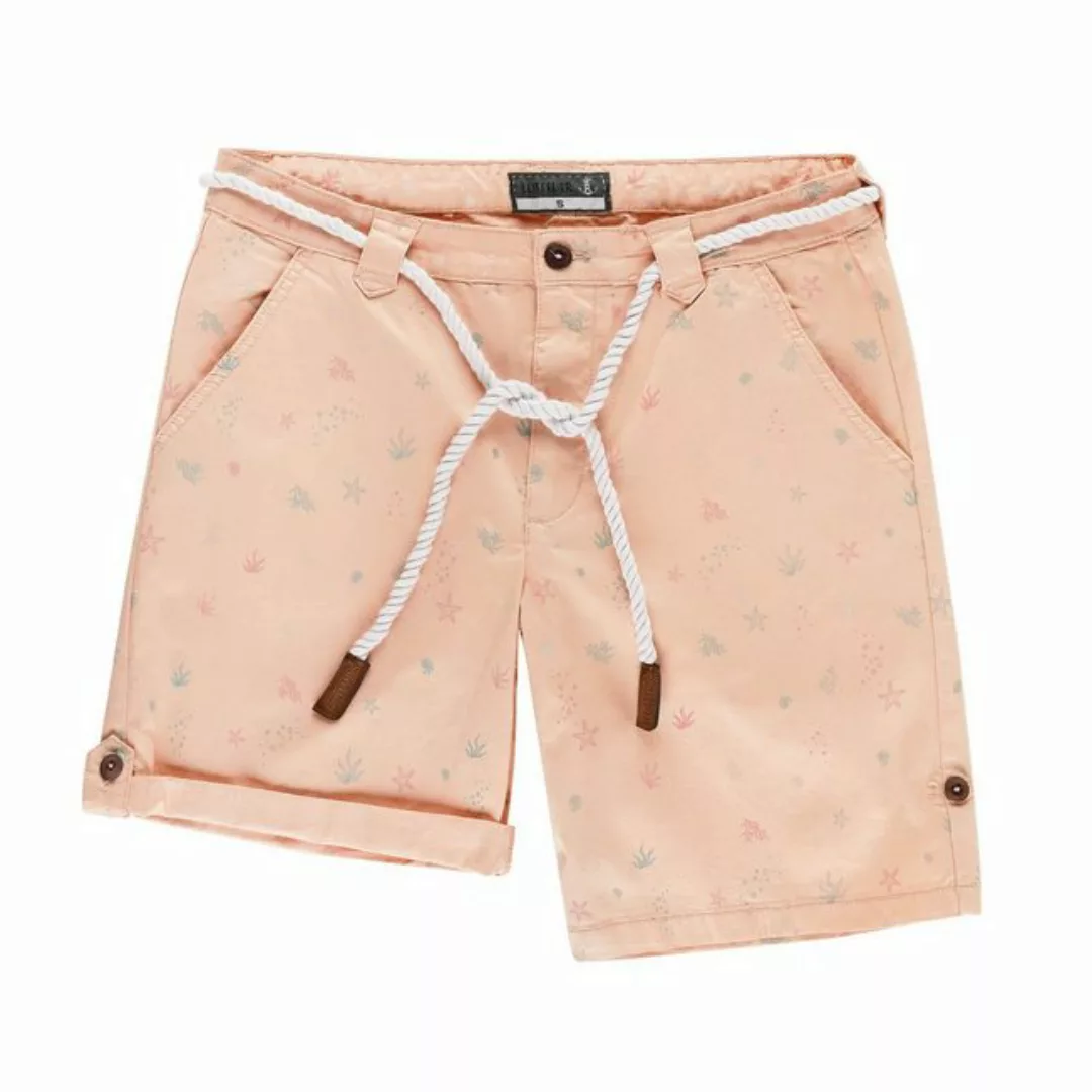 Leitfeuer Bermudas Damen Shorts mit maritimen Print - Kurze Hose mit gefloc günstig online kaufen