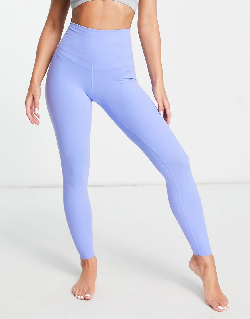 Nike Yoga – Luxe – 7/8-Leggings in Blau günstig online kaufen