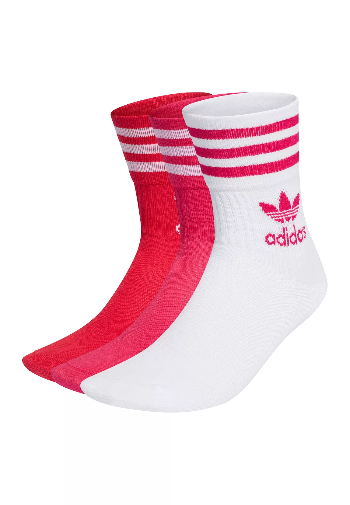 Adidas Originals Socken Dreierpack MID CUT CREW H32335 Mehrfarbig günstig online kaufen