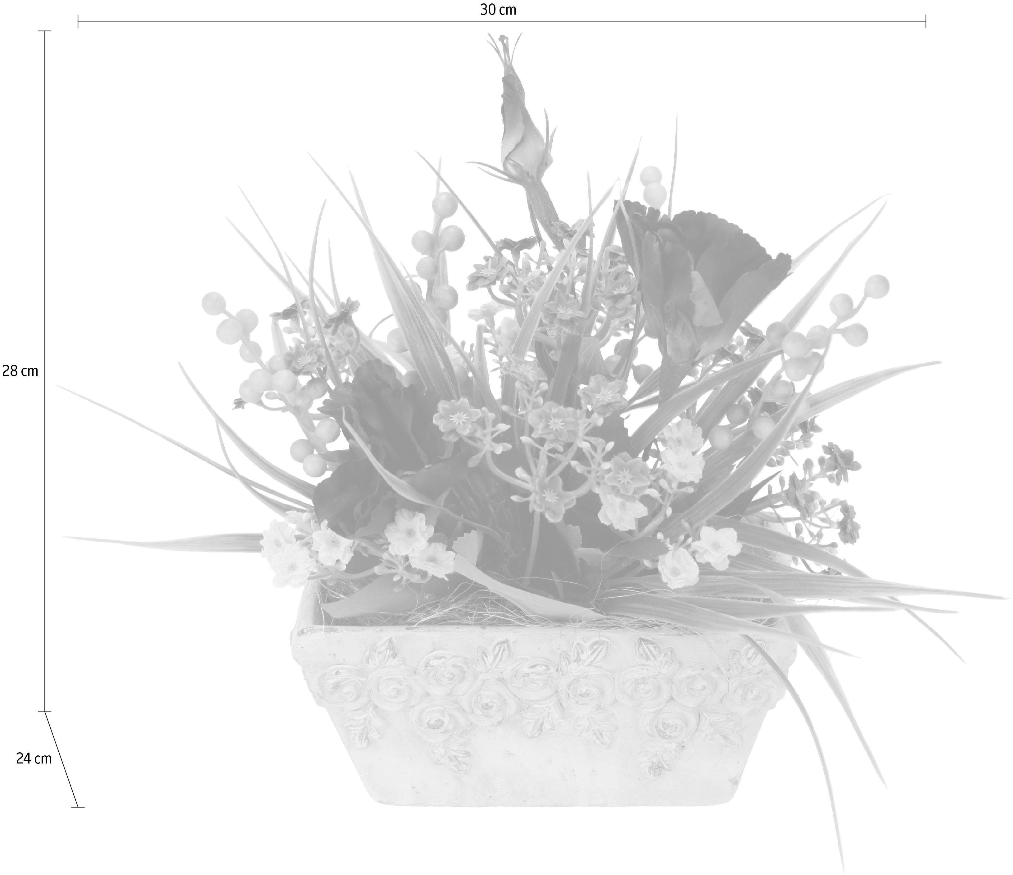 Kunstpflanze Blüten, I.GE.A., Höhe 28 cm, günstig online kaufen