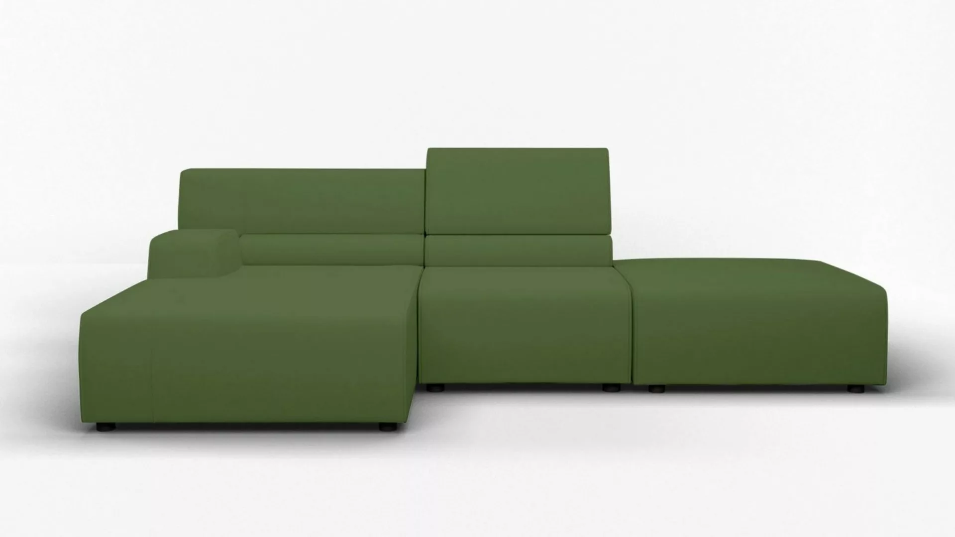 Egoitaliano Ecksofa "Babouche, Designsofa mit außergewöhnlichem Sitzkomfort günstig online kaufen