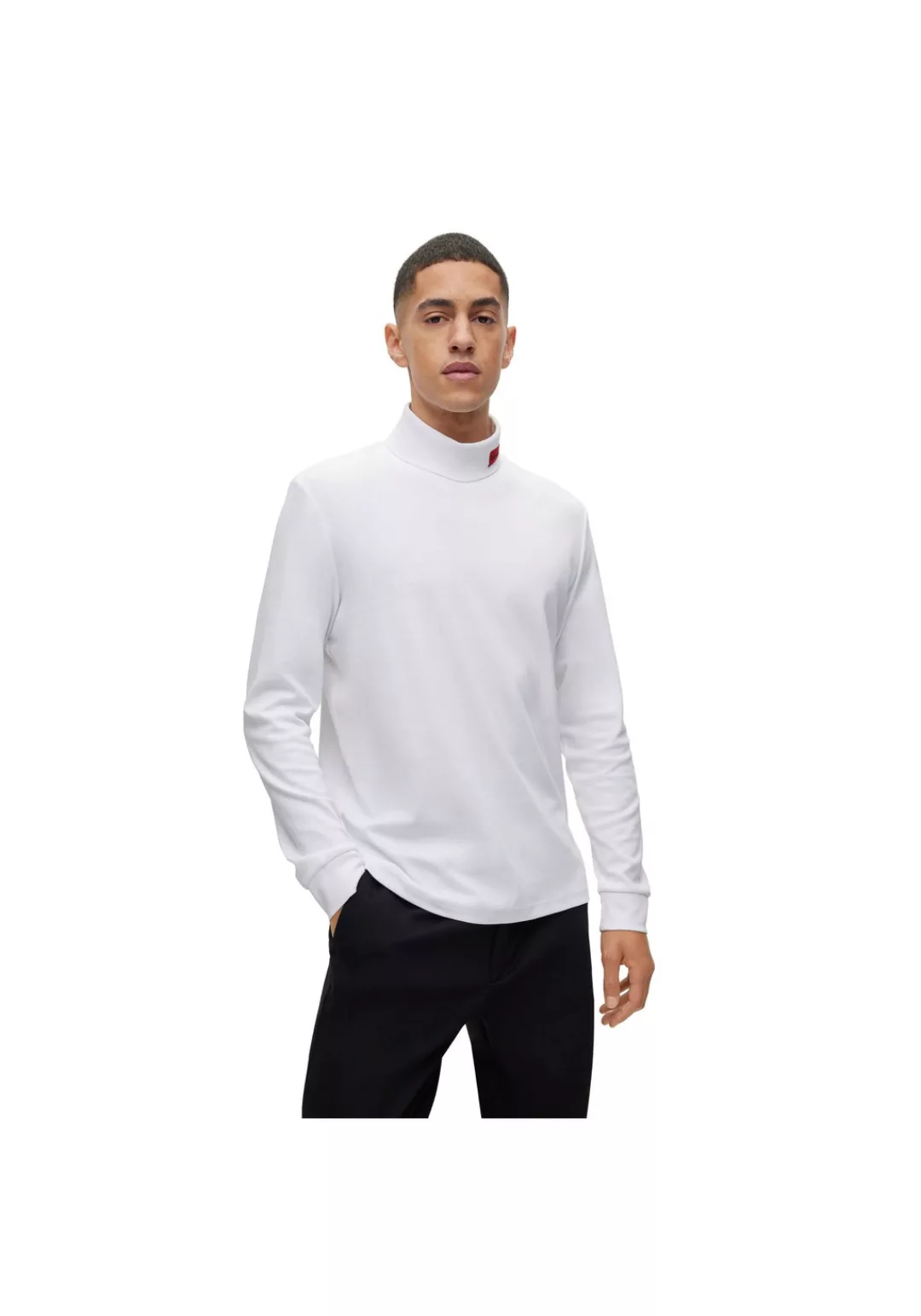 HUGO Longsleeve "Longsleeve DEROLLO224 1er Pack" günstig online kaufen