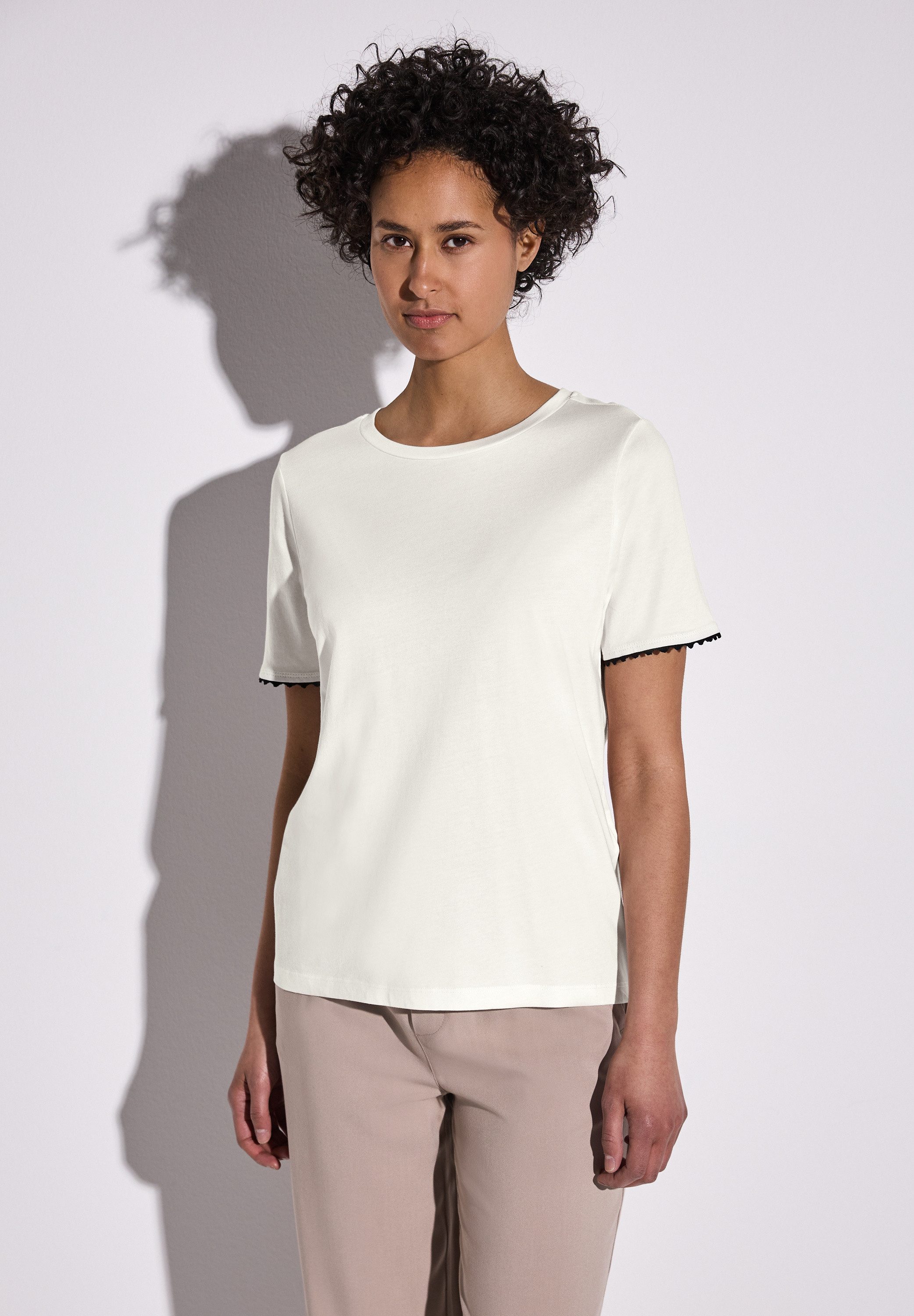 STREET ONE T-Shirt, mit Rundhalsausschnitt günstig online kaufen