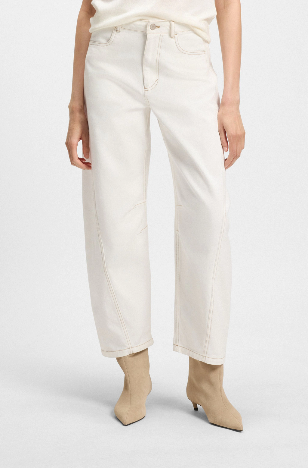 BOSS ORANGE Webhose "TBaloon Premium Damenmode", mit Ballon-Bein günstig online kaufen
