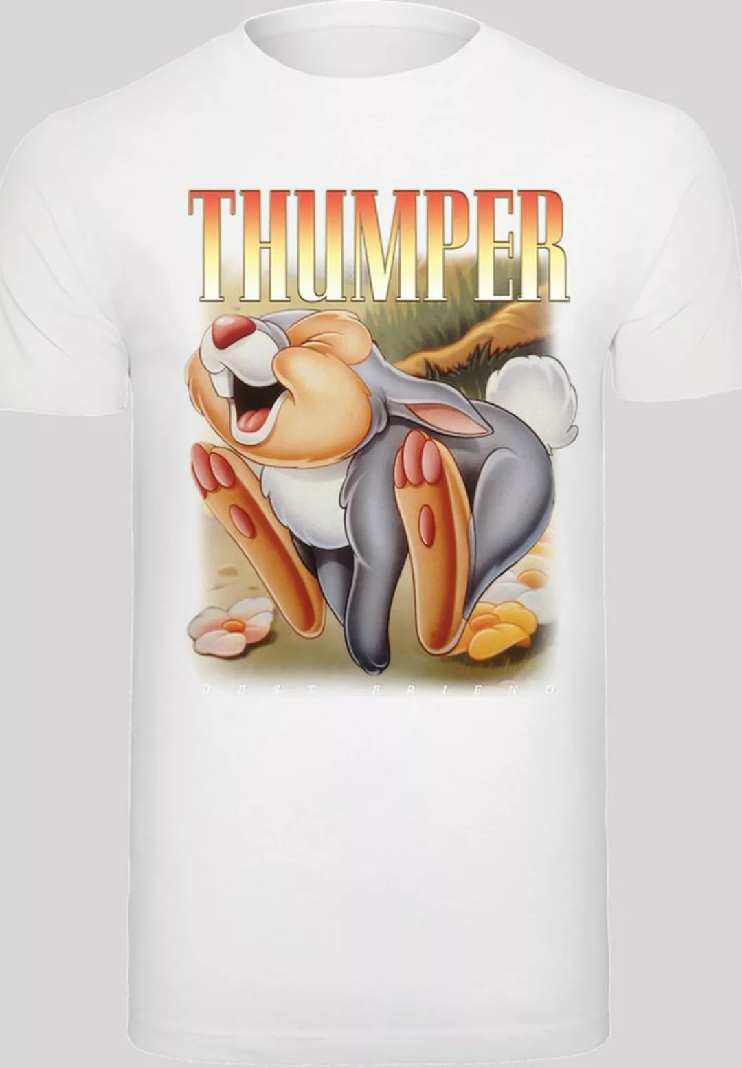 F4NT4STIC Kurzarmshirt F4NT4STIC Herren Bambi Thumper Montage with T-Shirt günstig online kaufen