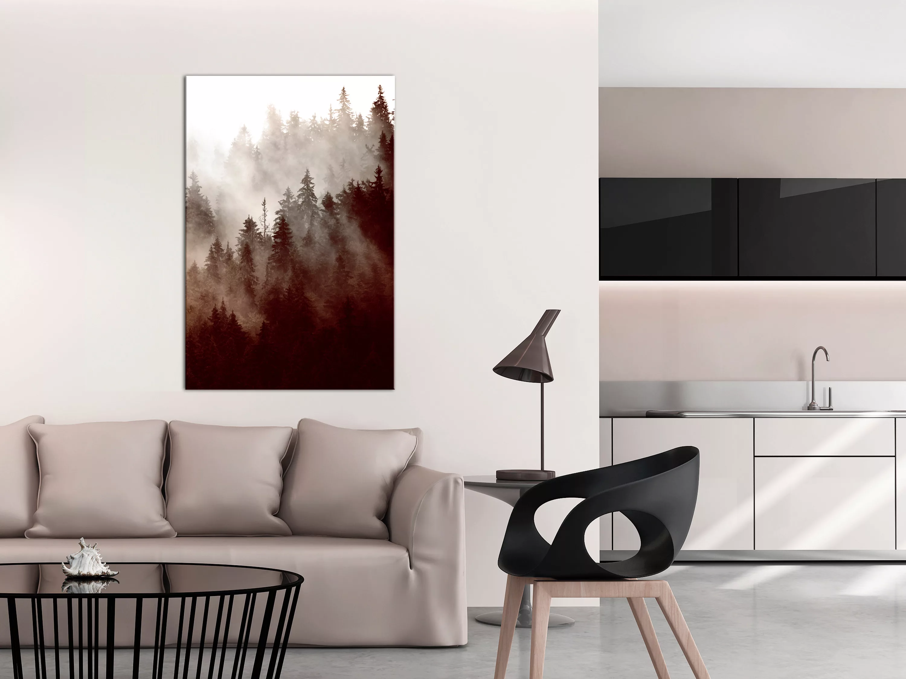 Wandbild - Brown Forest (1 Part) Vertical günstig online kaufen