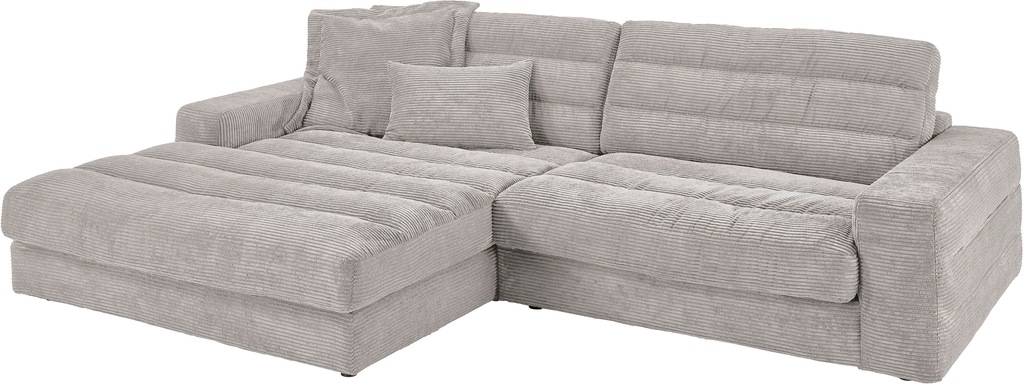 3C Candy Ecksofa "Stripes Mega-Sofa, bequem und komfortabel, L-Form", Lose günstig online kaufen