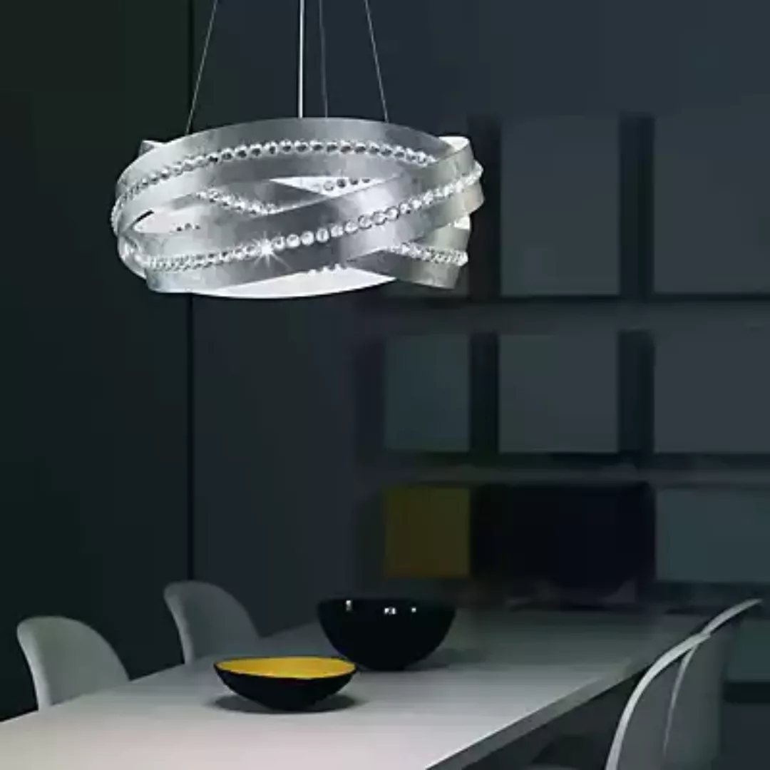 Marchetti Essentia Pendelleuchte LED, silber - 60 cm günstig online kaufen
