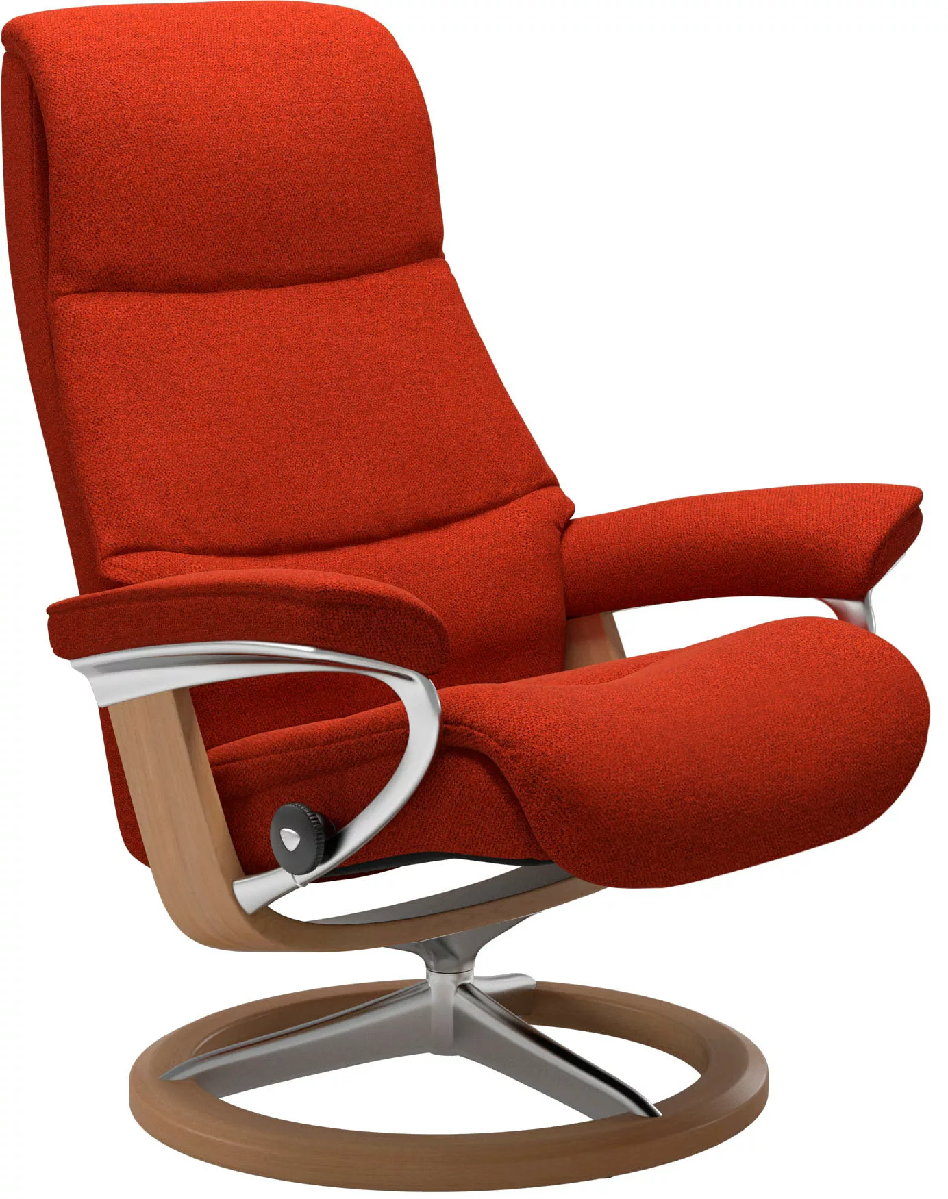 Stressless Relaxsessel "View", (Set, Relaxsessel mit Hocker), mit Signature günstig online kaufen