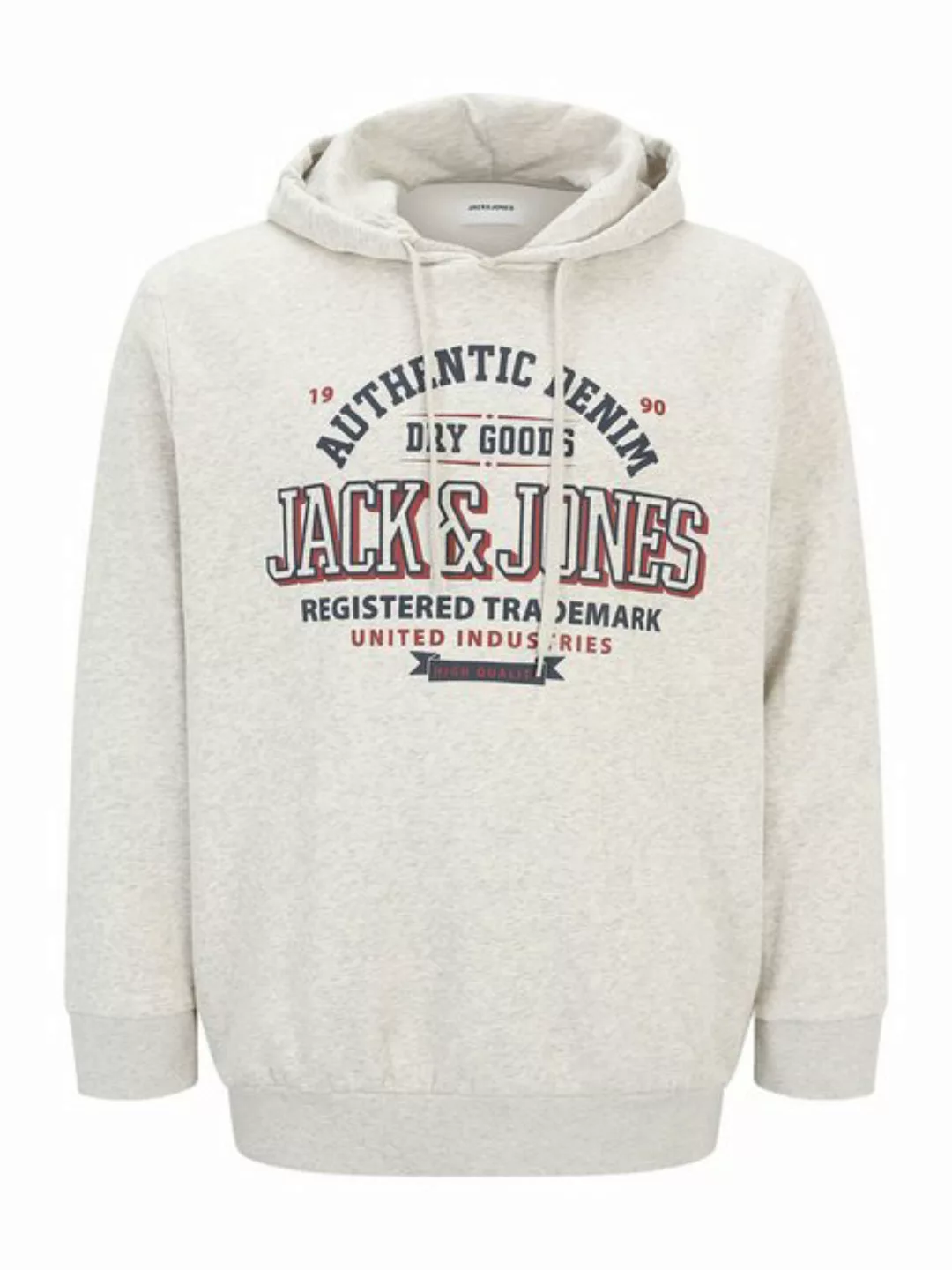 Jack & Jones PlusSize Hoodie JJELOGO SWEAT HOOD 2 COL 24/25 NOOS PLS mit Lo günstig online kaufen