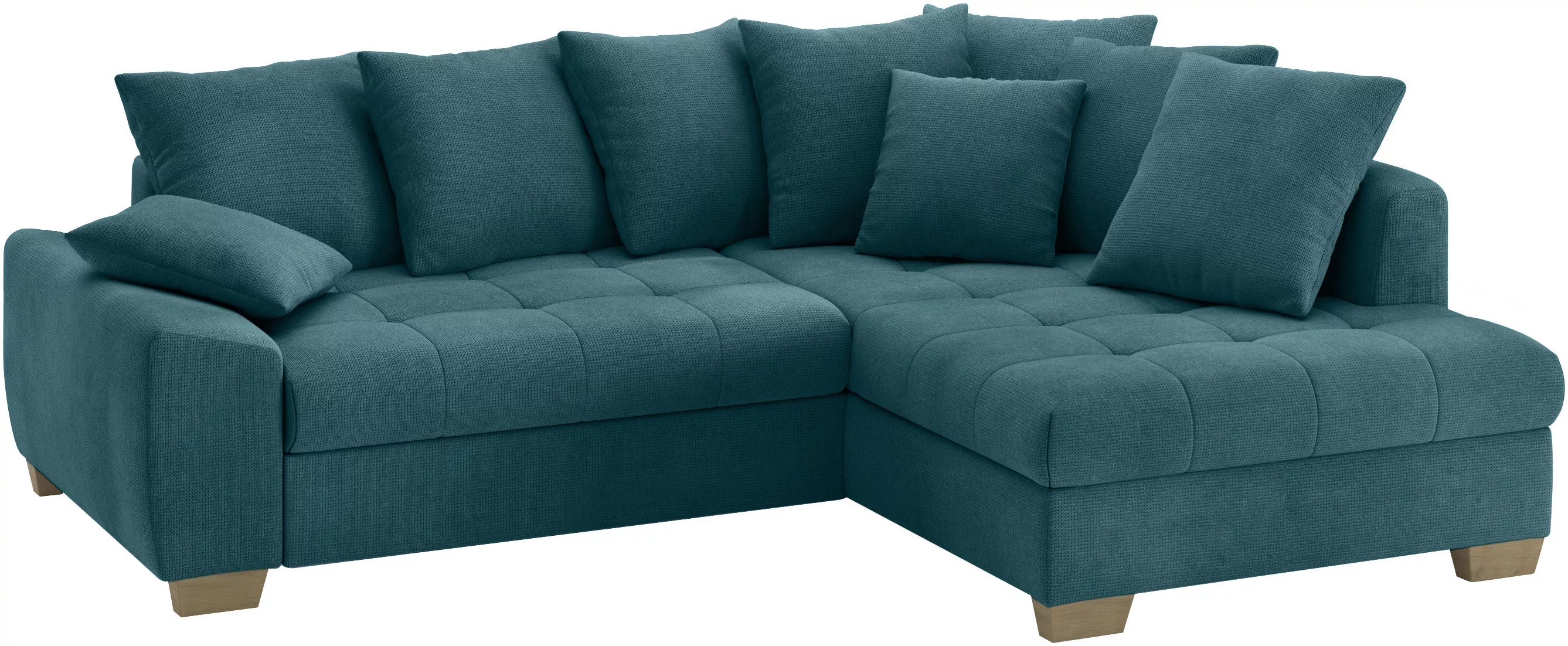 Mr. Couch Ecksofa "Nikita II, L-Form", Wahlweise mit Bettfunktion, Bettkast günstig online kaufen