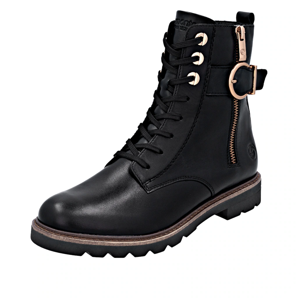 Remonte Schnürstiefelette, Schnürboots, Casual-Stiefelette, Blockabsatz, mi günstig online kaufen